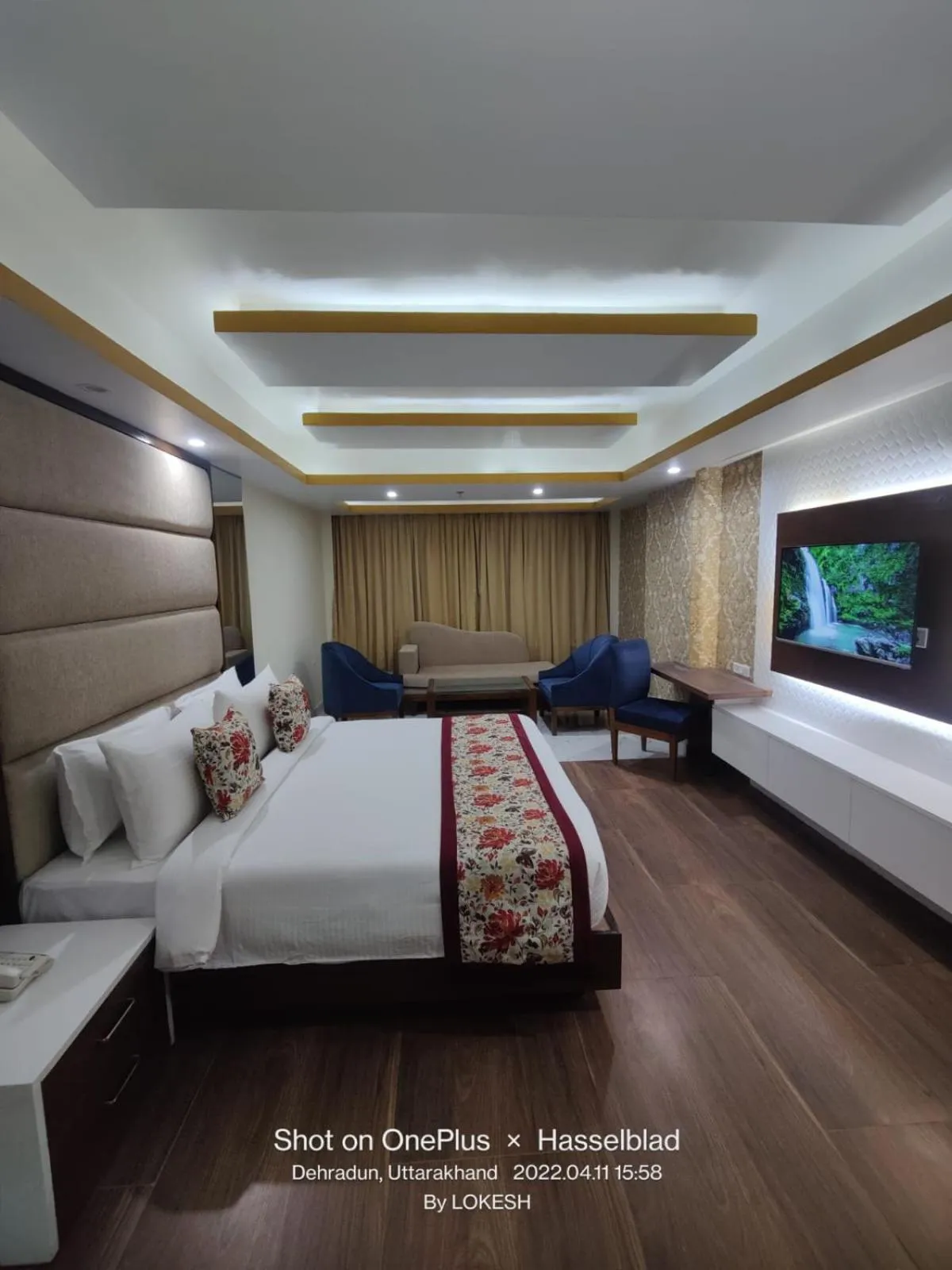 Communal lounge/ TV room, Bed in Effotel By Sayaji Dehradun