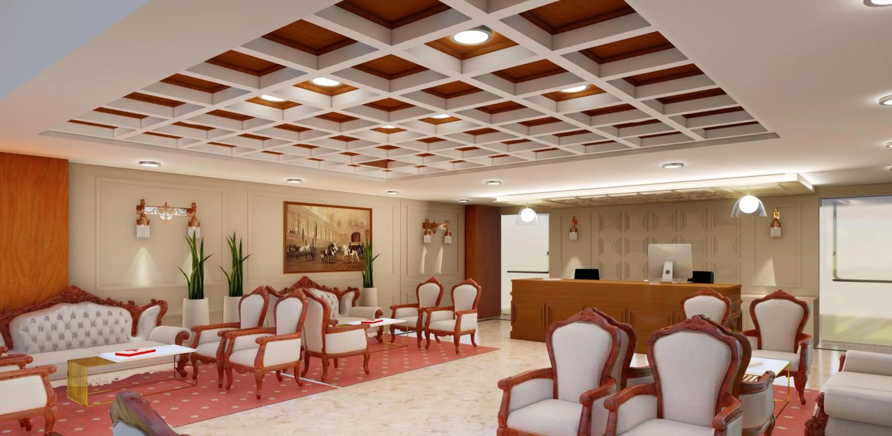 Lobby or reception in Effotel By Sayaji Dehradun