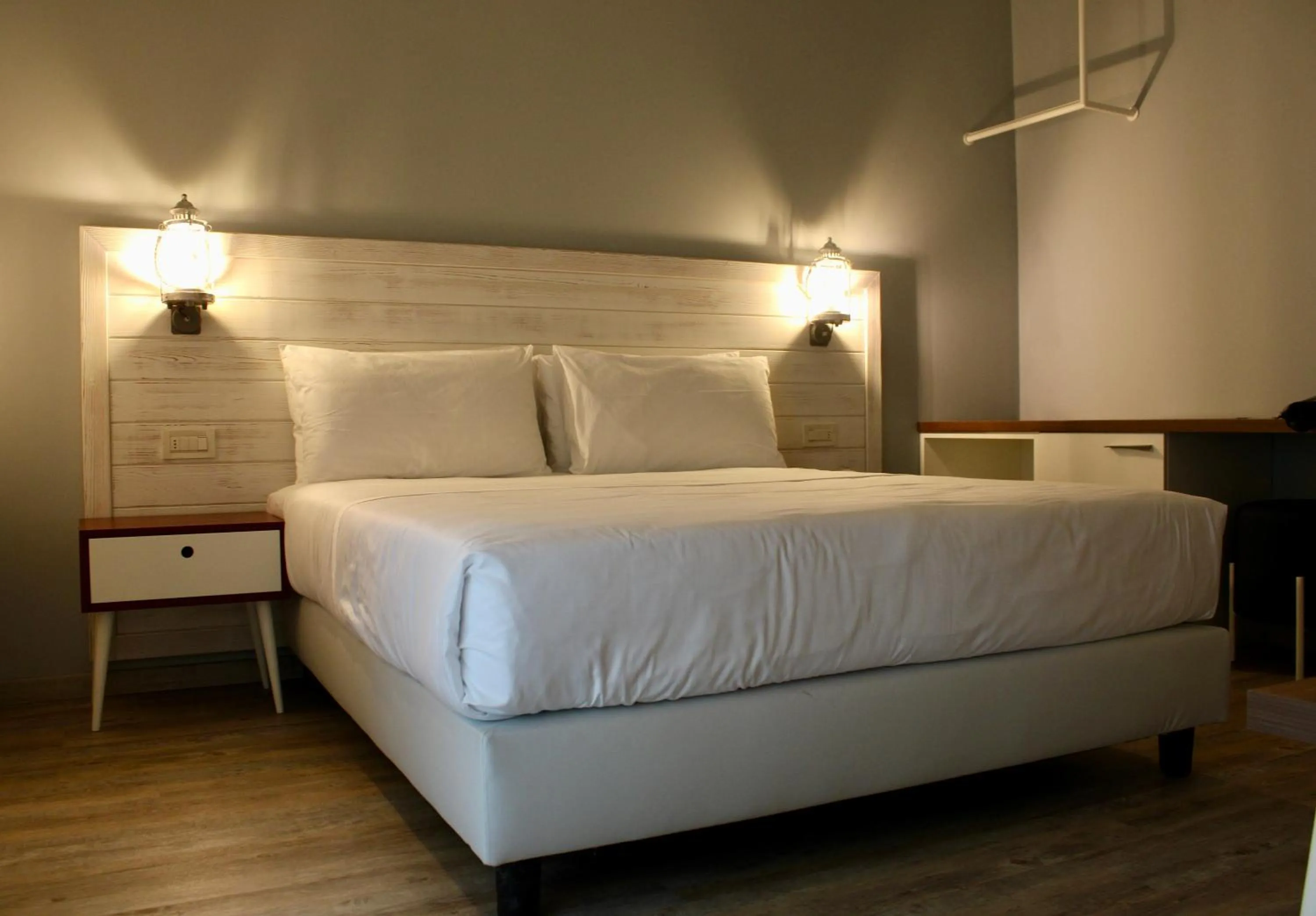 Bed in Hotel San Michele