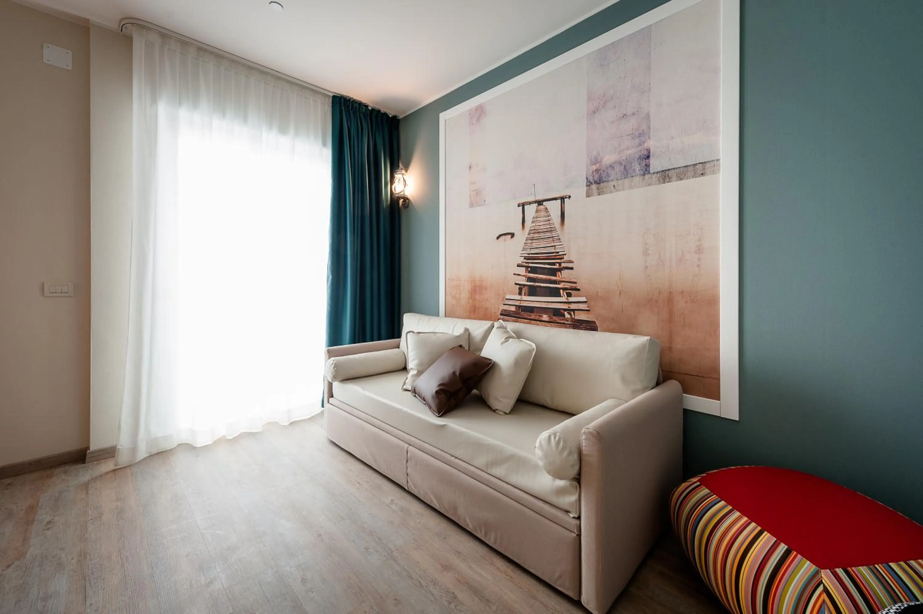 Seating area in Hotel San Michele