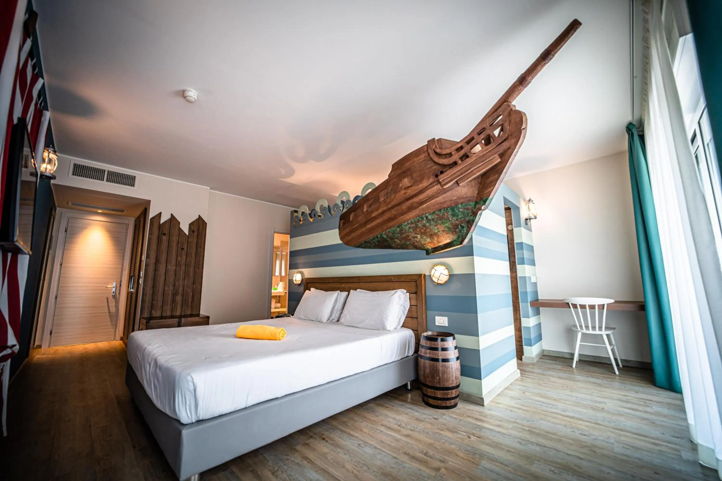 Bed in Hotel San Michele