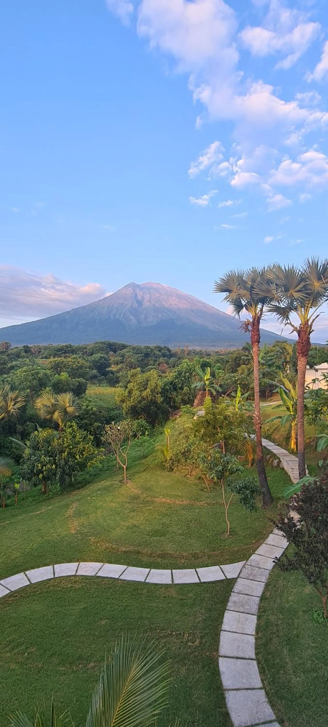 Mountain view in Palm Springs Bali Dive Resort