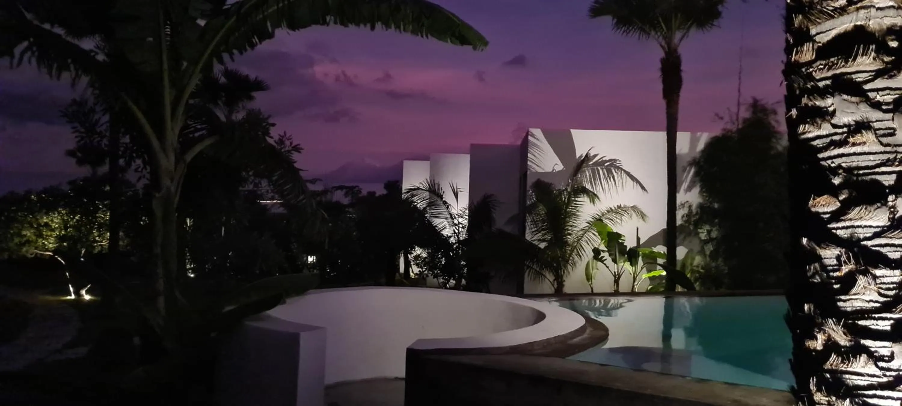 Night in Palm Springs Bali Dive Resort