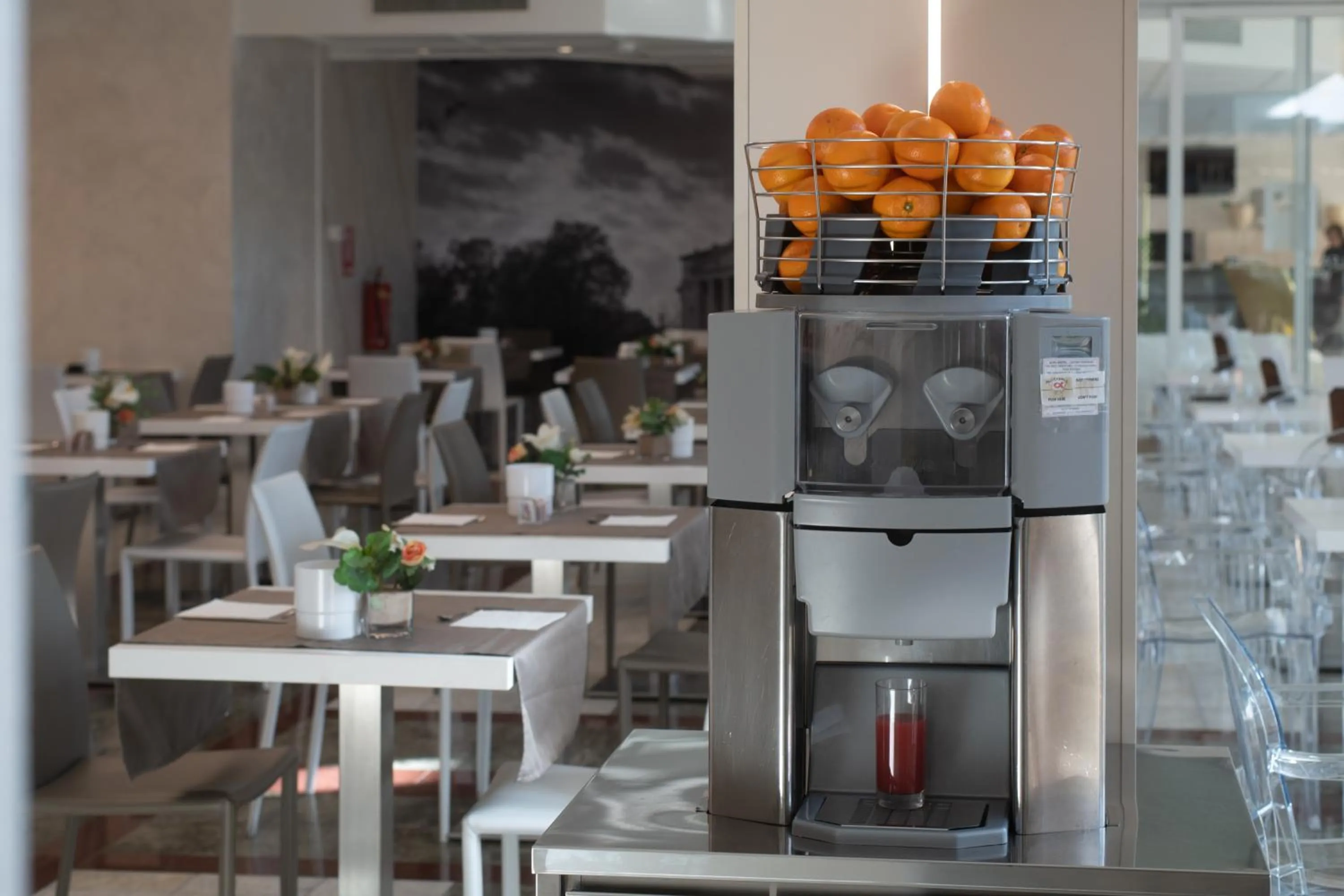 Continental breakfast in Alfa Fiera Hotel