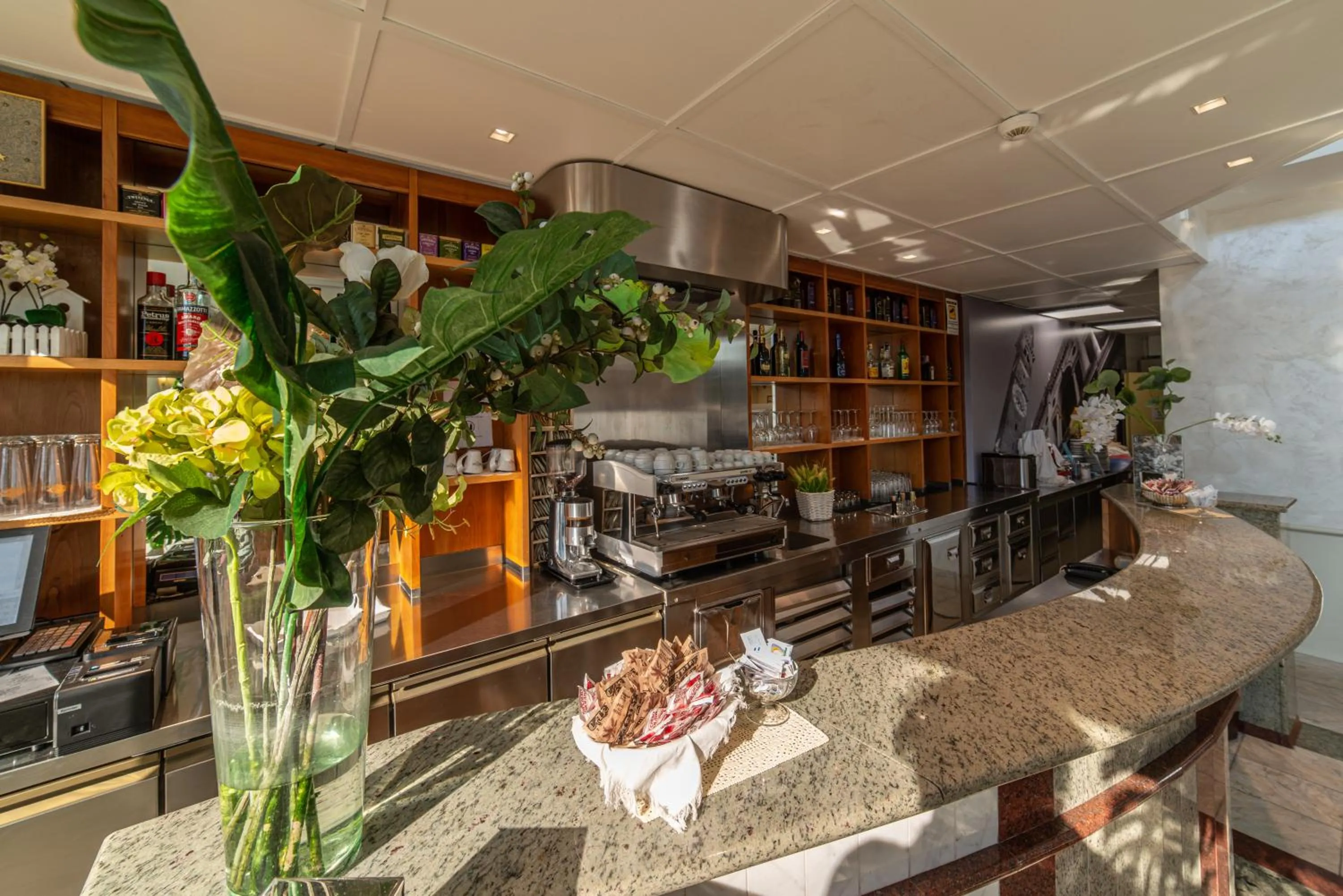 Lounge or bar in Alfa Fiera Hotel