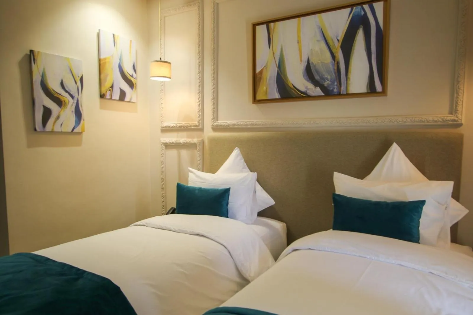 Bed in Dakhla Boarding Hotel & Restaurant