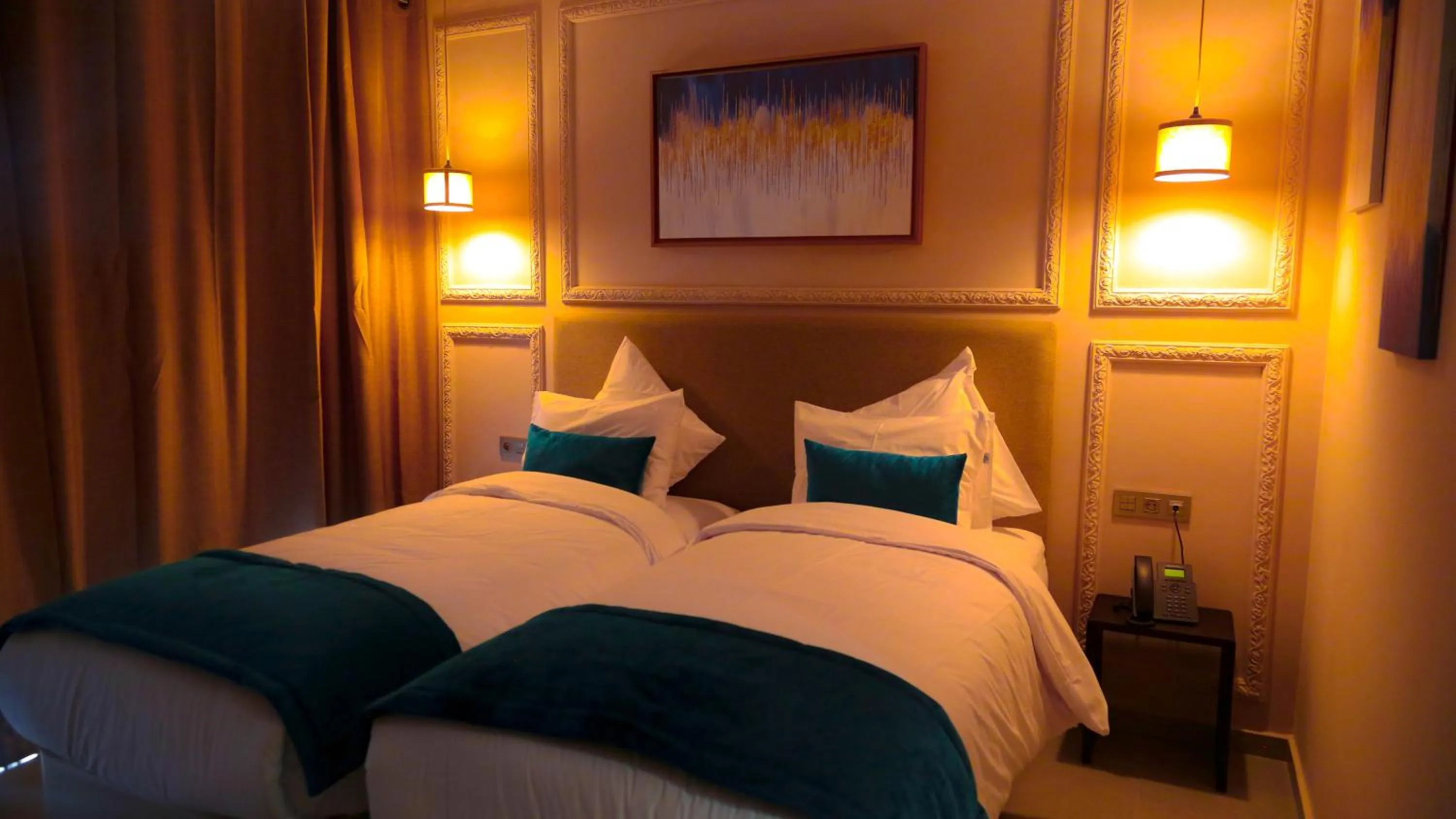 Bed in Dakhla Boarding Hotel & Restaurant