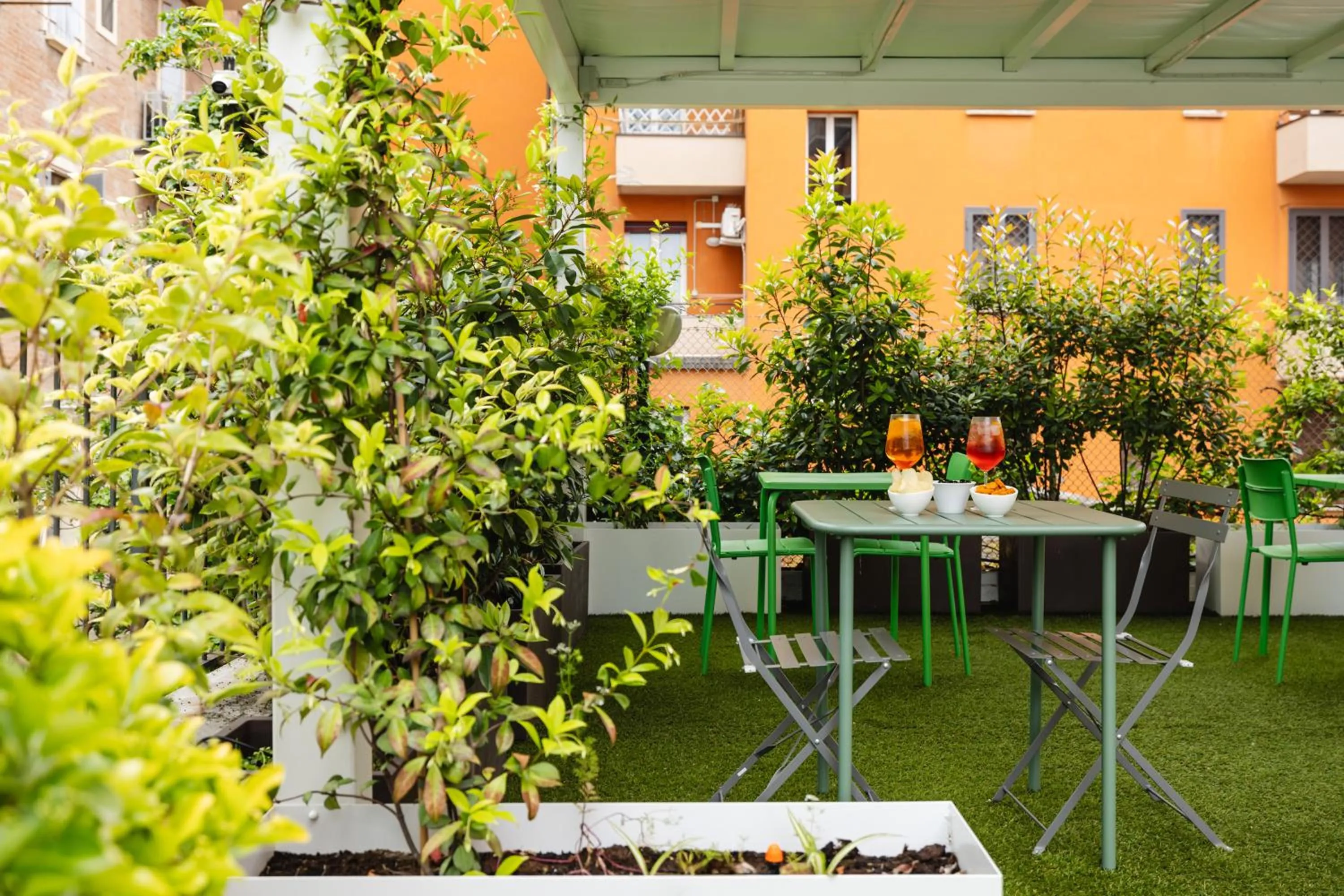 Garden in Hotel Maggiore