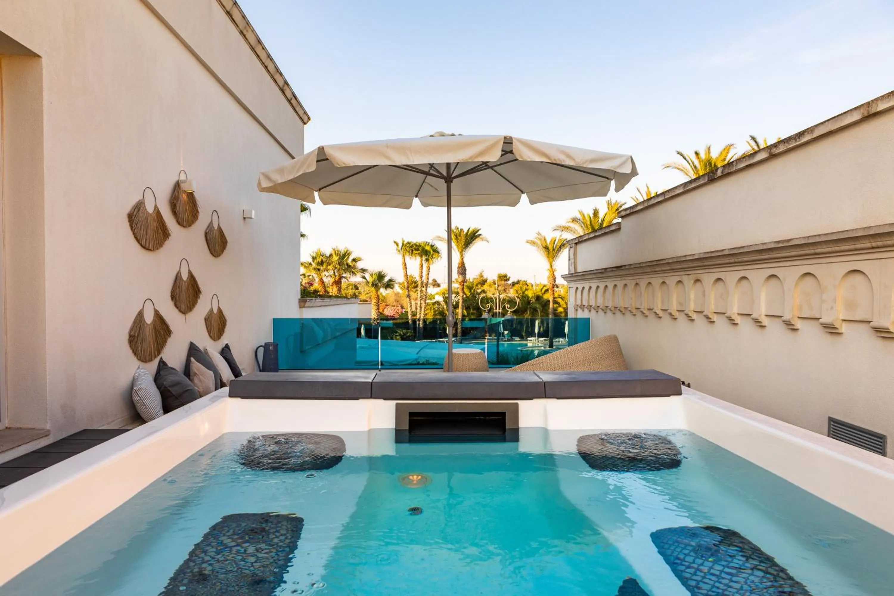 Pool view in Giardino Dei Pini - Boutique Hotel