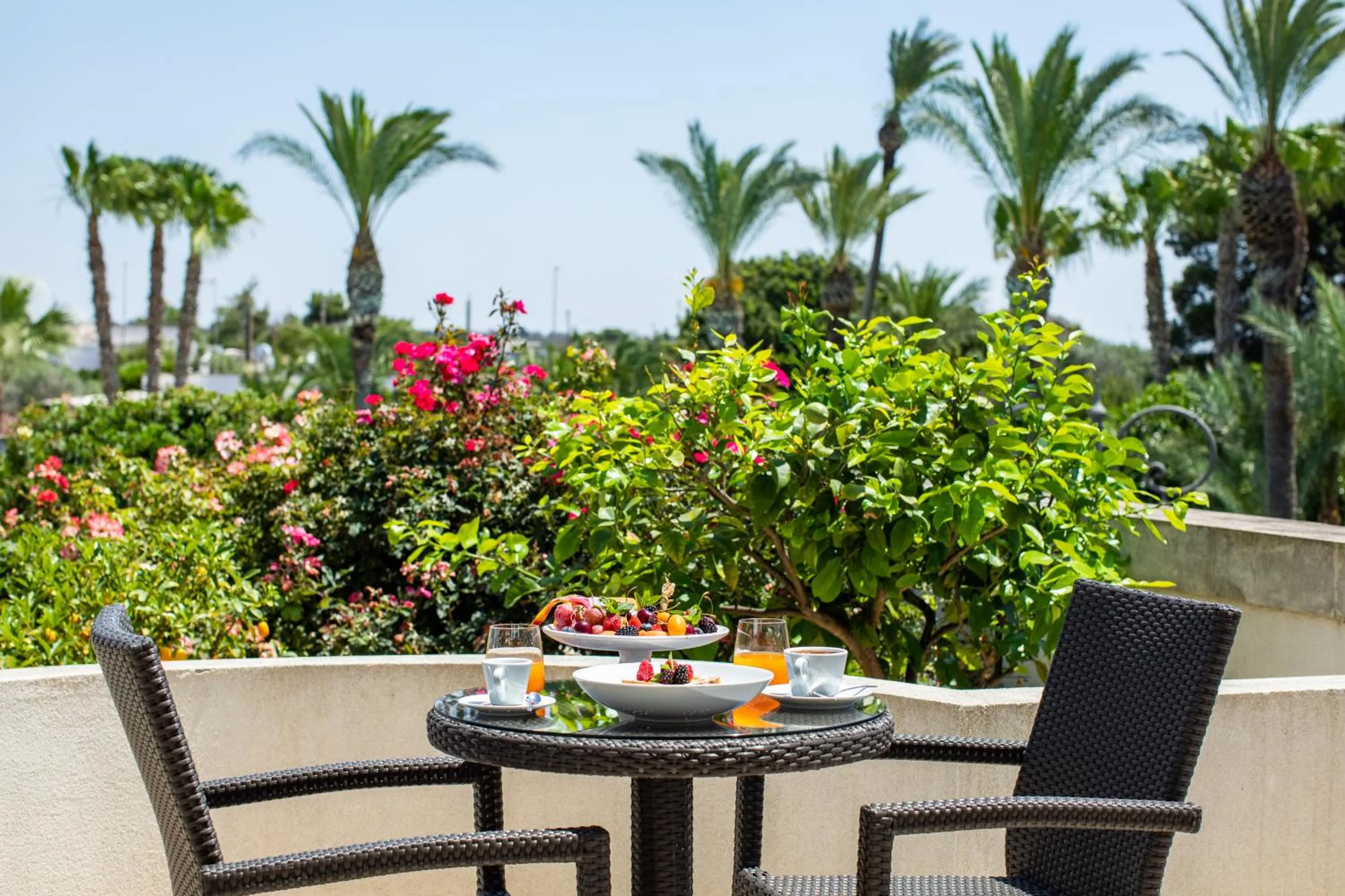 Balcony/Terrace in Giardino Dei Pini - Boutique Hotel