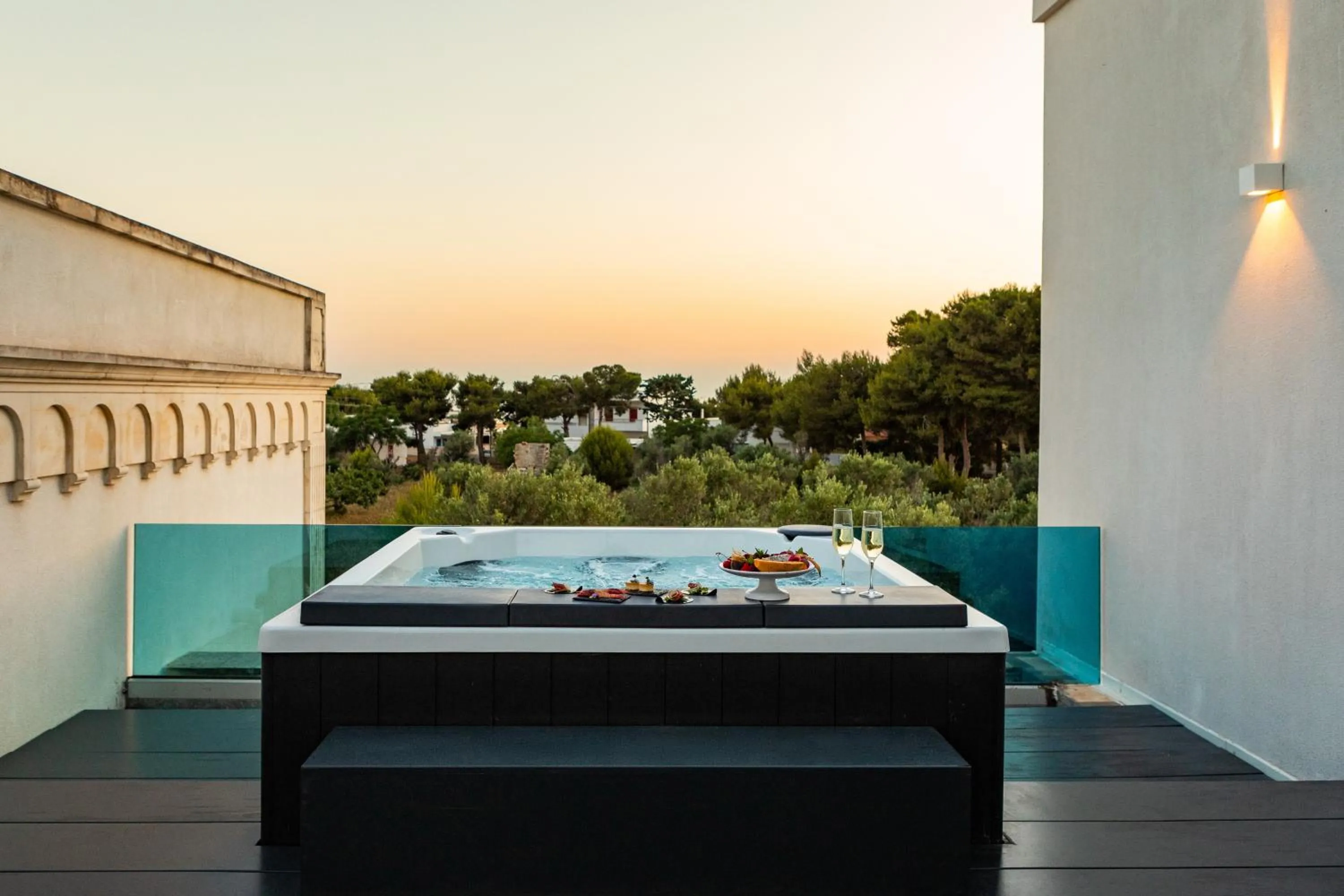 Balcony/Terrace in Giardino Dei Pini - Boutique Hotel