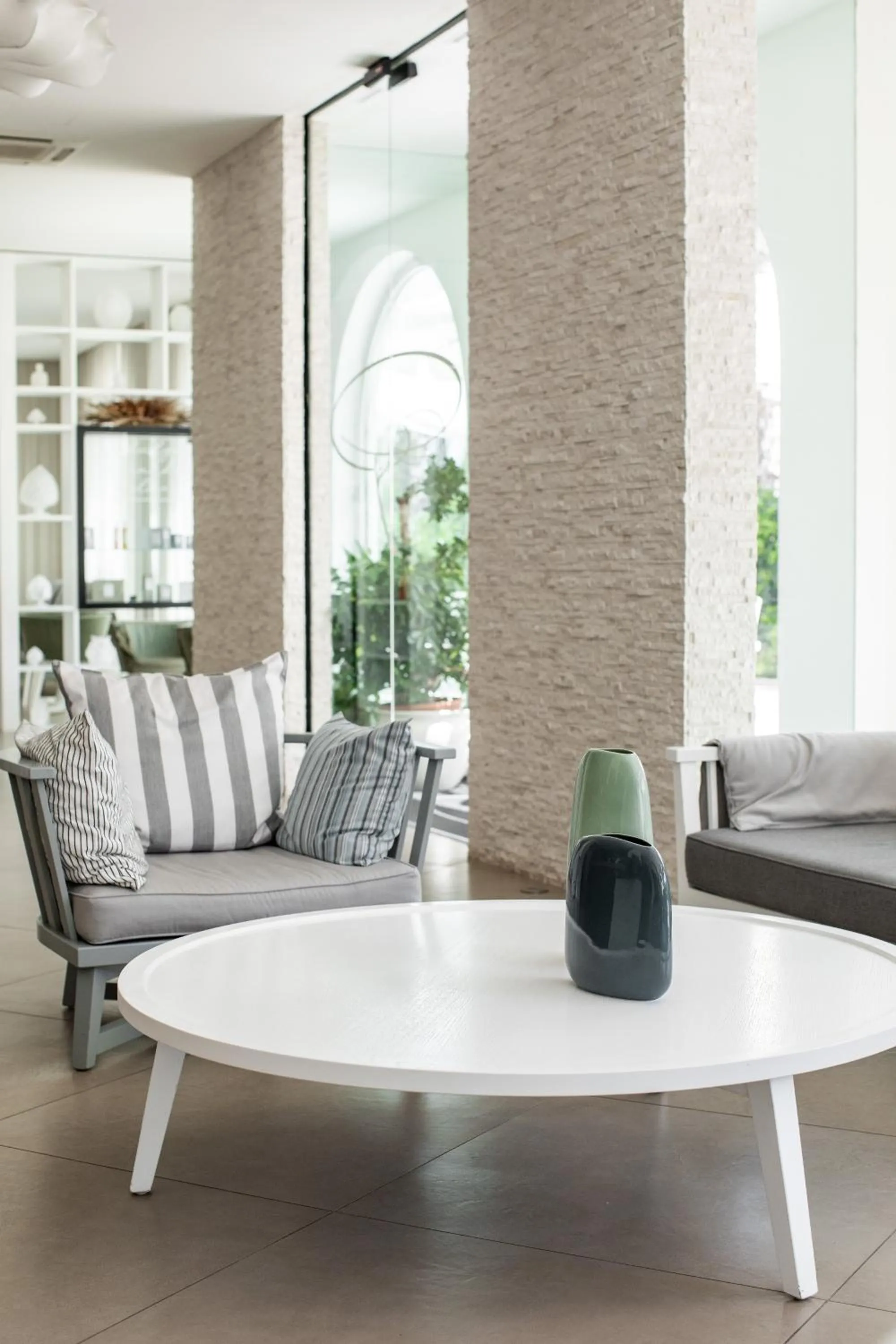 Seating area in Giardino Dei Pini - Boutique Hotel