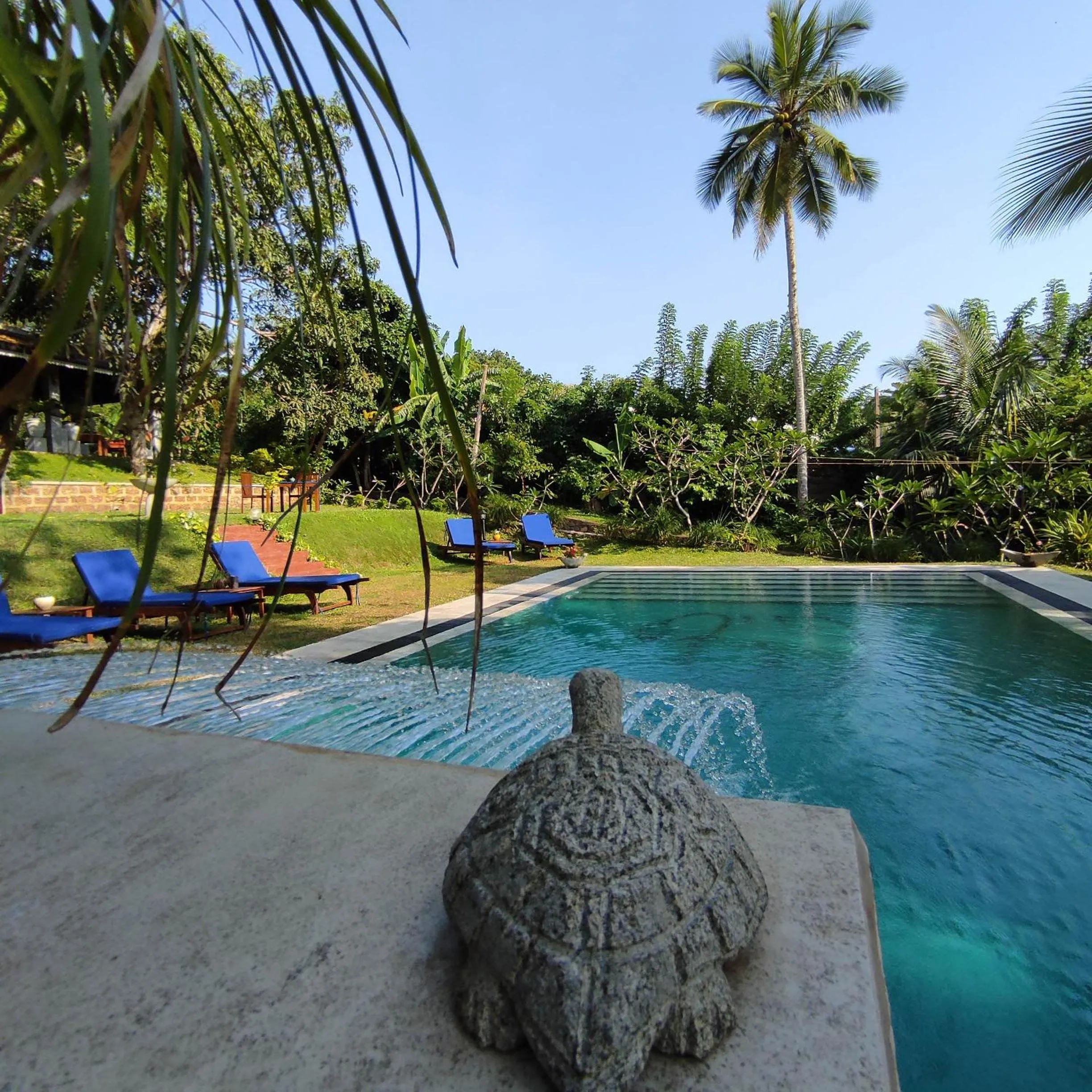 Property building in Villa Lyvie ayurvedic hotel