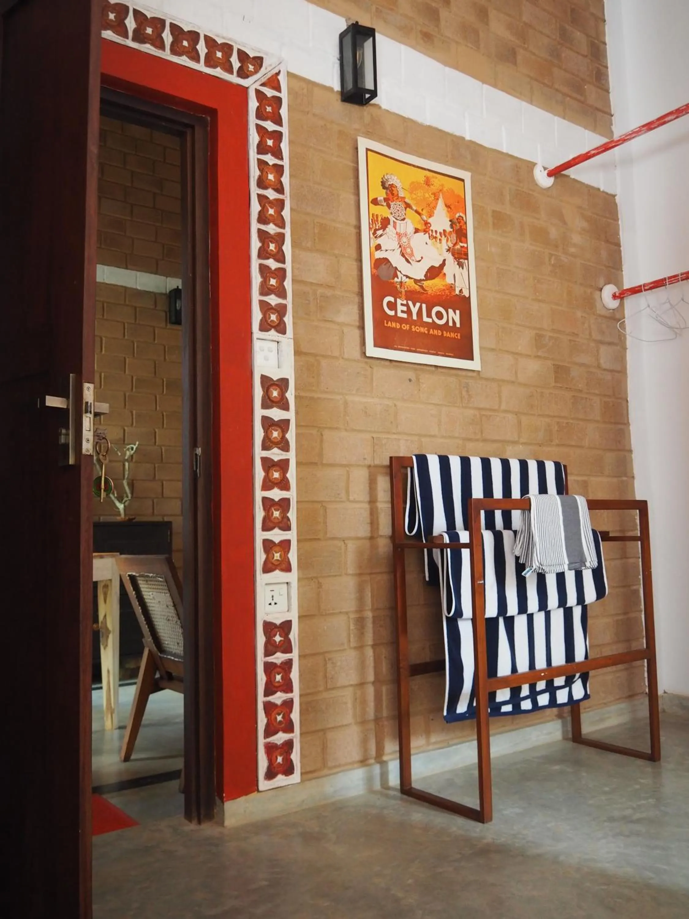 Decorative detail in Villa Lyvie ayurvedic hotel