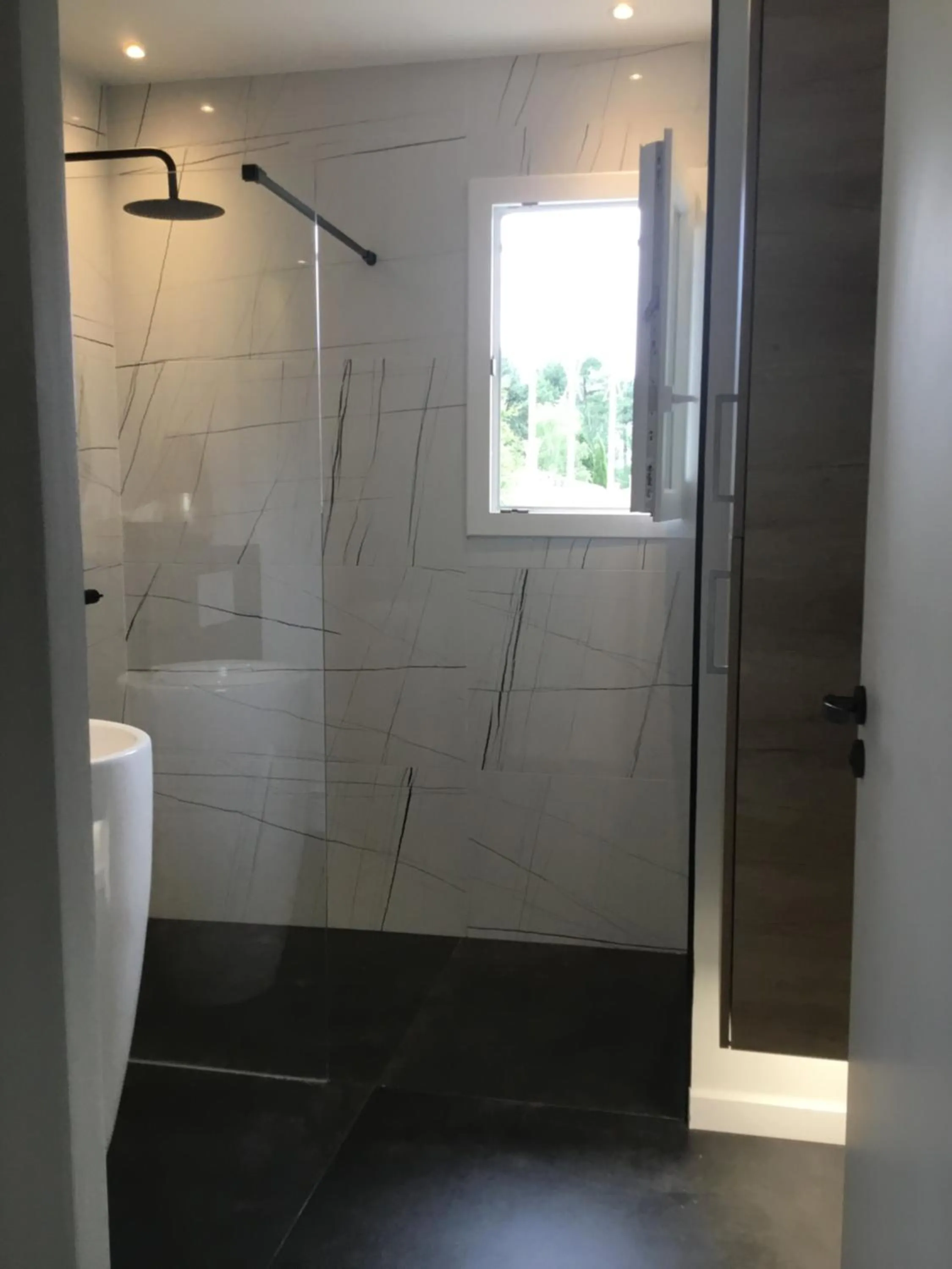 Shower in La villa du golf - chambre d hôtes