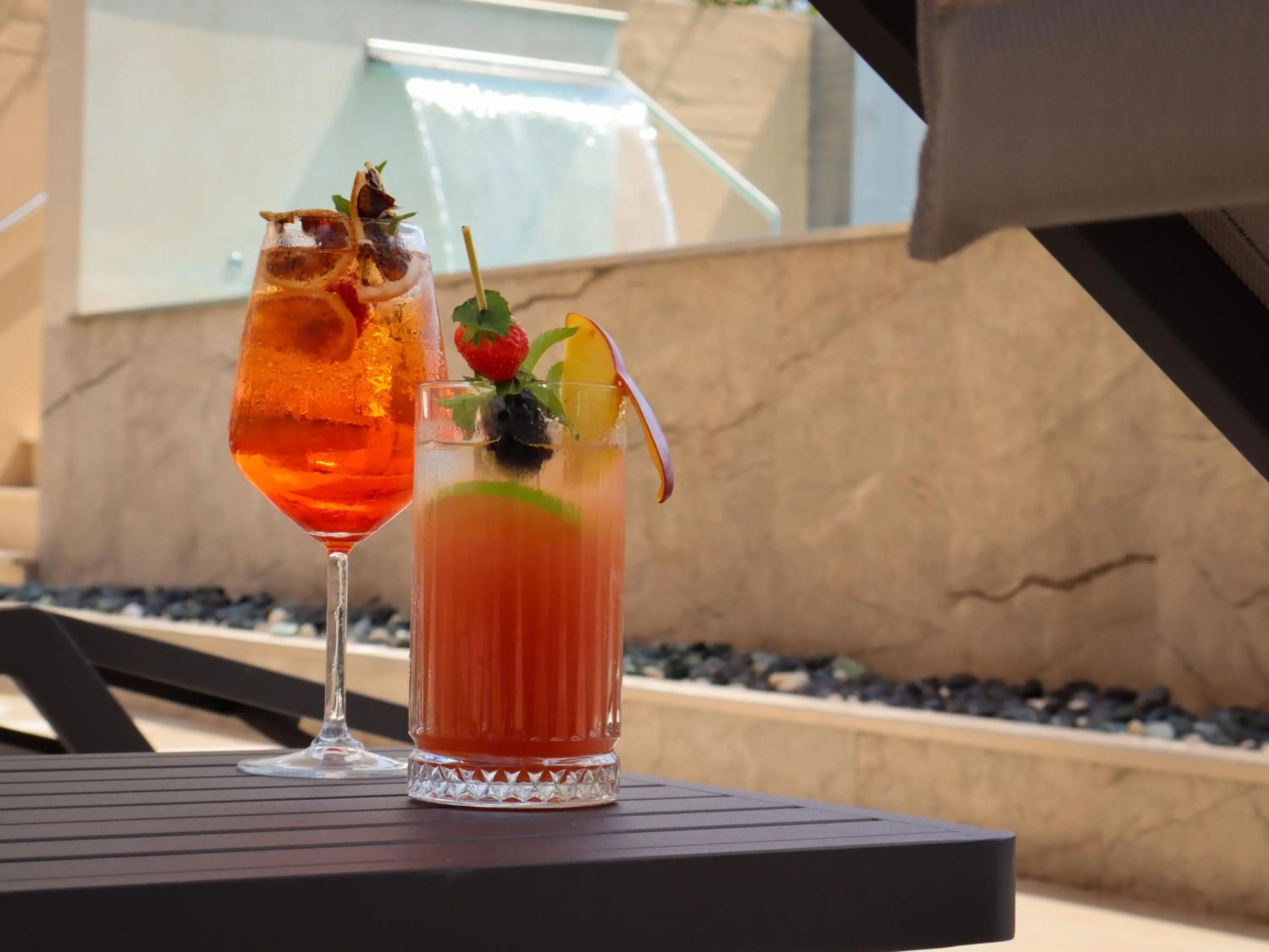 Food and drinks in San Ranieri Hotel