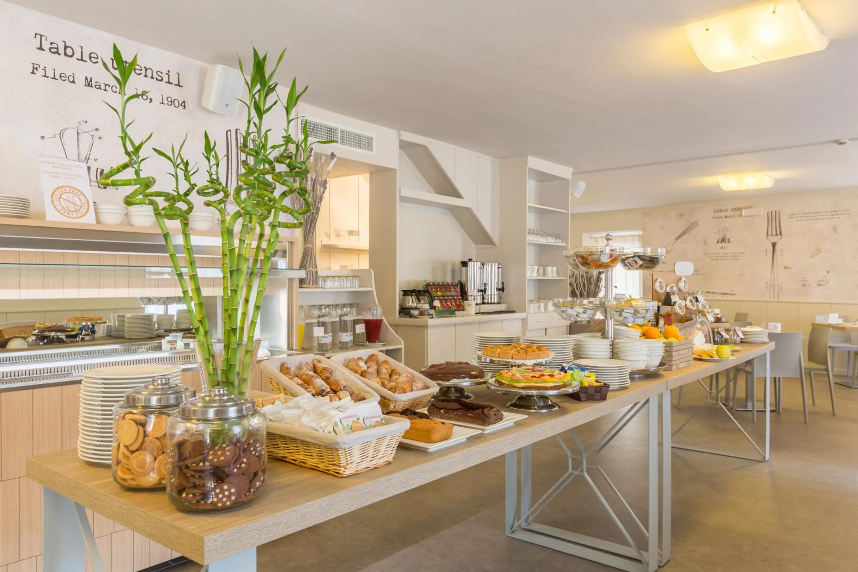 Continental breakfast in Pace 1954 Hotel