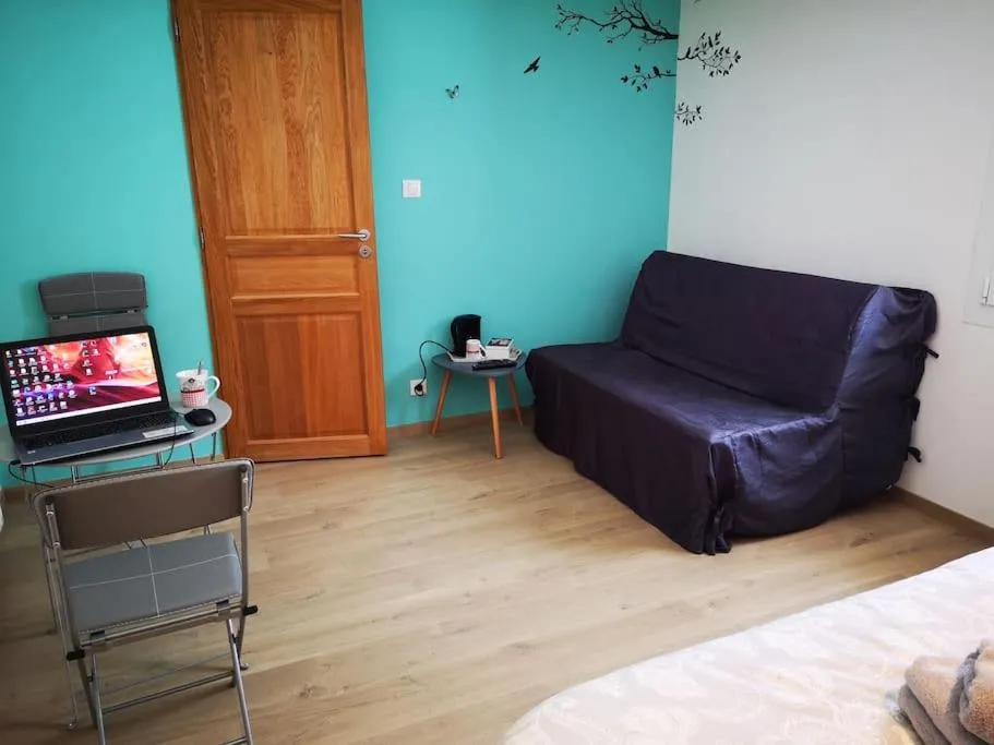 Communal lounge/ TV room, Seating Area in chambre d'hôtes nos racines (chez Muriel et Philippe)