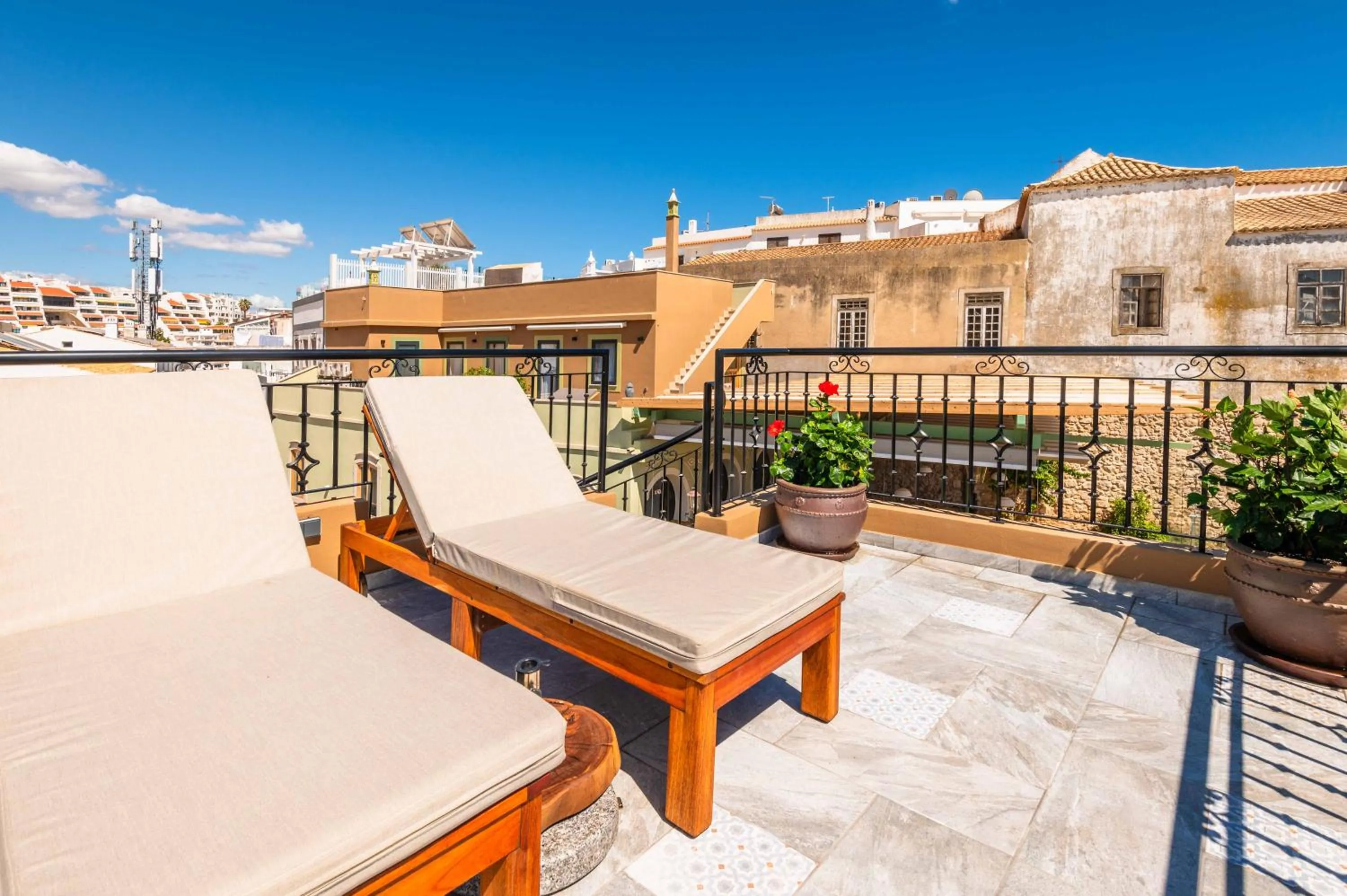 Balcony/Terrace in Vila Origens Boutique Hotel Albufeira – Adults Only
