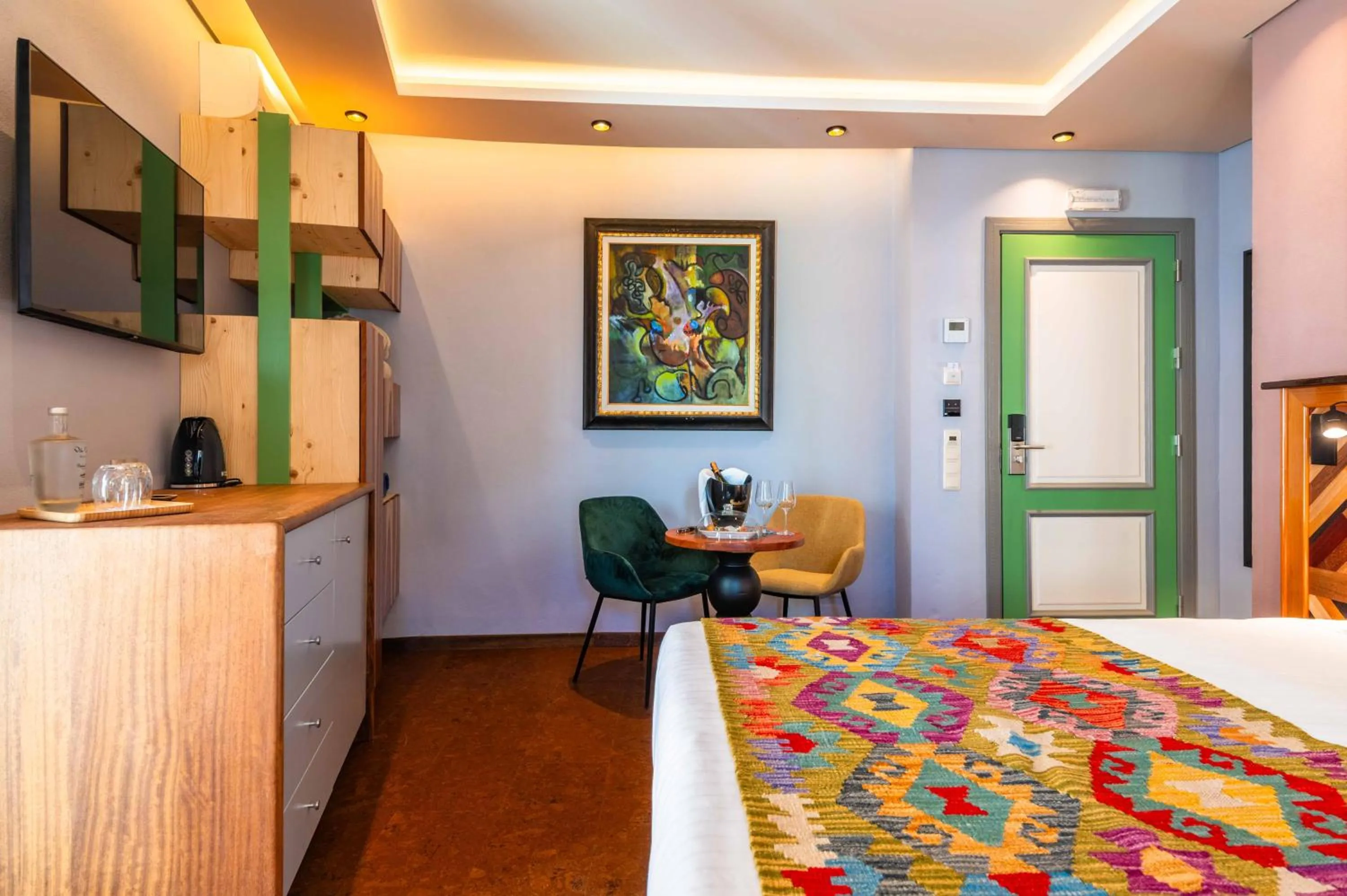 Bed in Vila Origens Boutique Hotel Albufeira – Adults Only