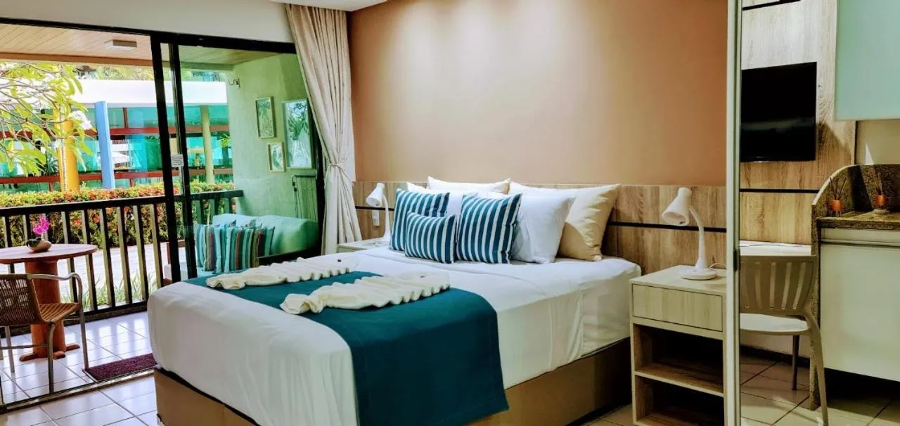 Bed in Porto de Galinhas Resort Marulhos
