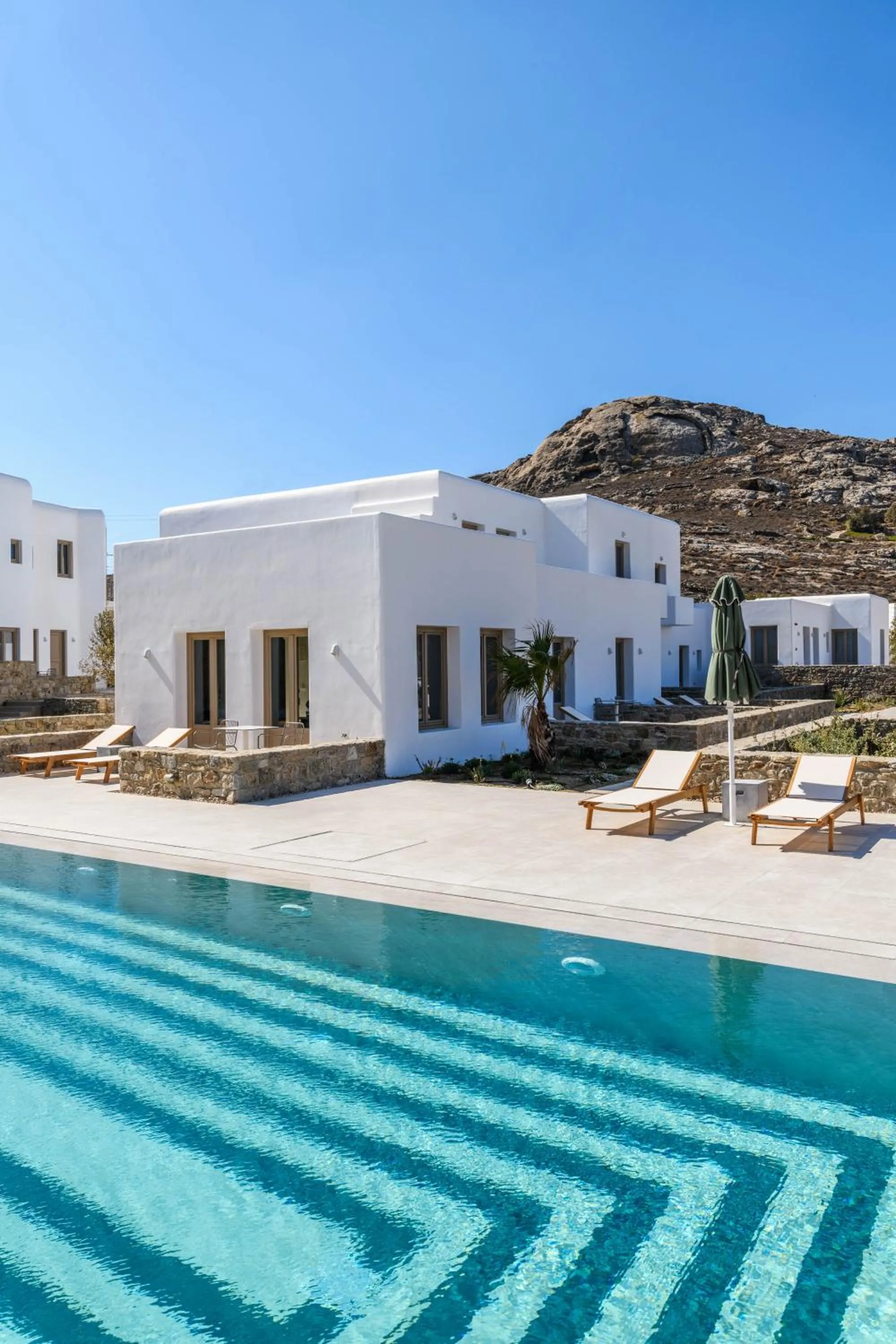 Swimming pool in Camarades Mykonos