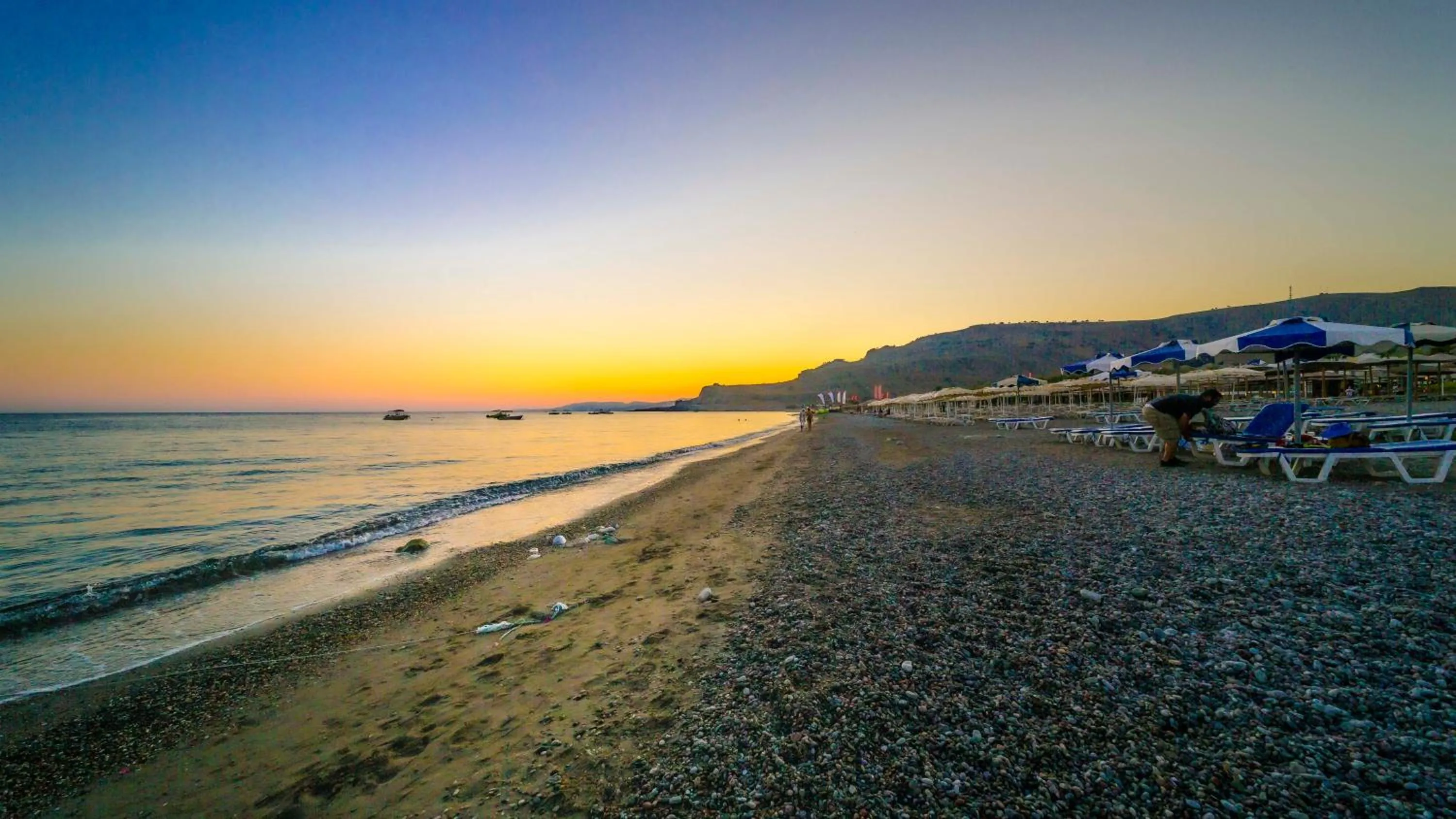 Sunrise in Amaryllis front beach hotel