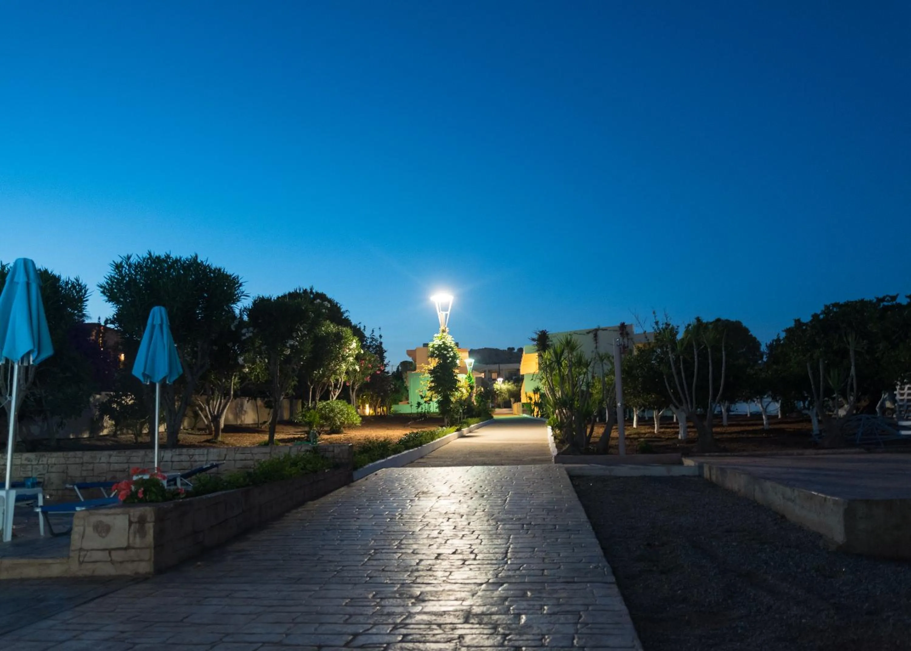 Night in Amaryllis front beach hotel