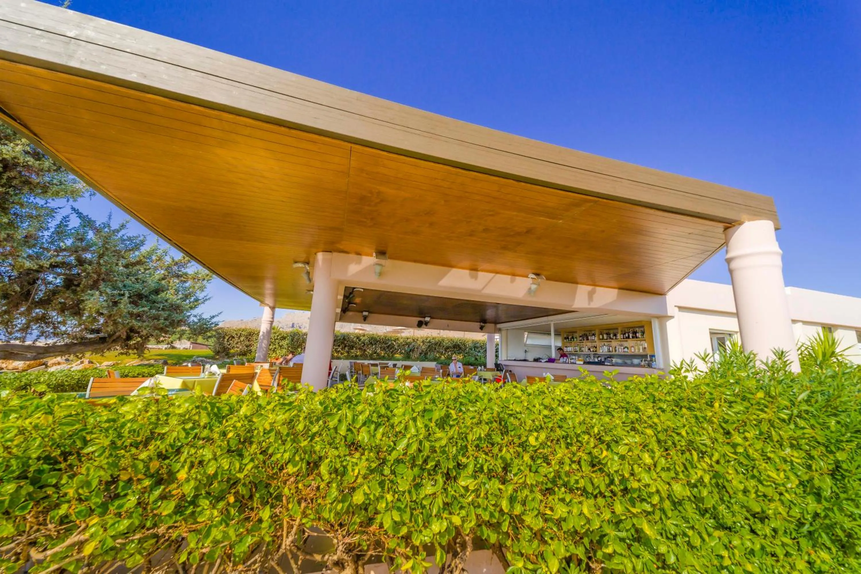 Property building in Amaryllis front beach hotel