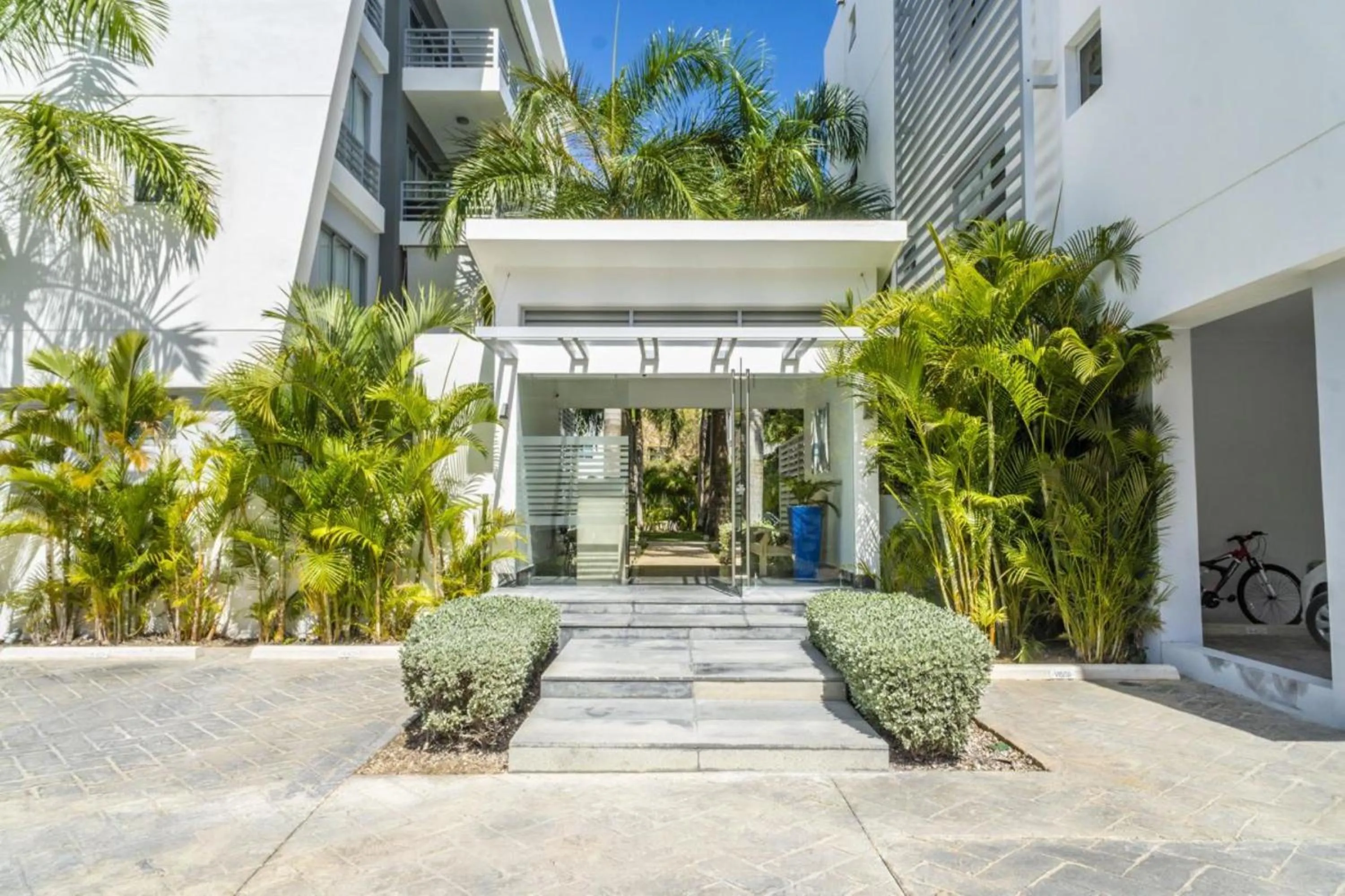 Facade/entrance in Lumina at Palms Punta Cana Village