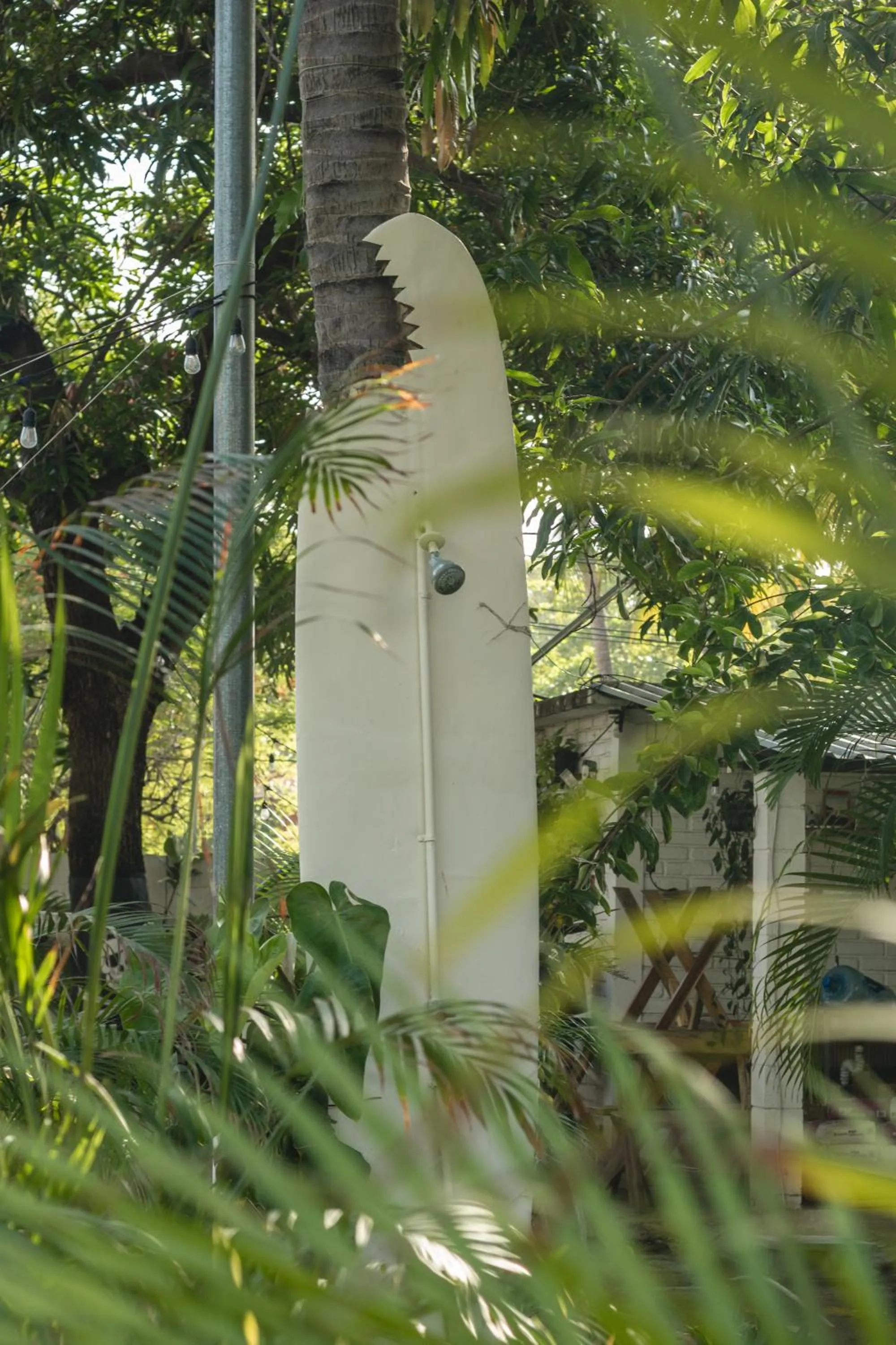 Shower in La Canasta