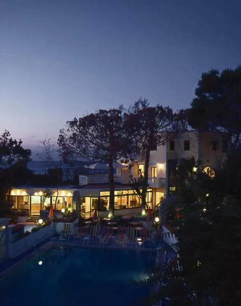 Pool view in Albergo Villa Hibiscus