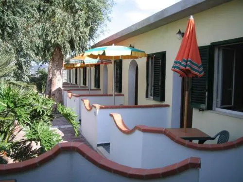 Balcony/Terrace in Albergo Villa Hibiscus