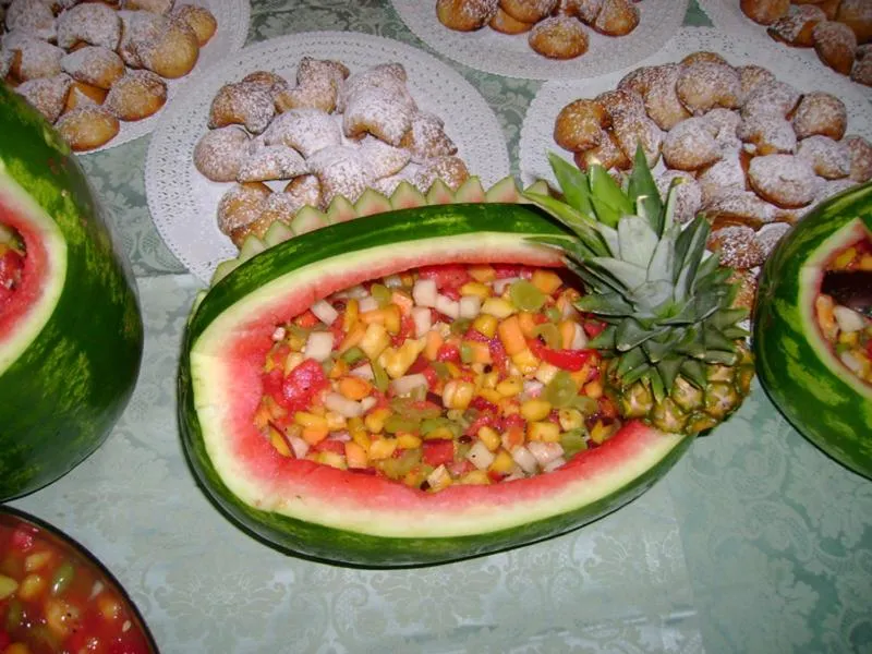 Food close-up in Albergo Villa Hibiscus