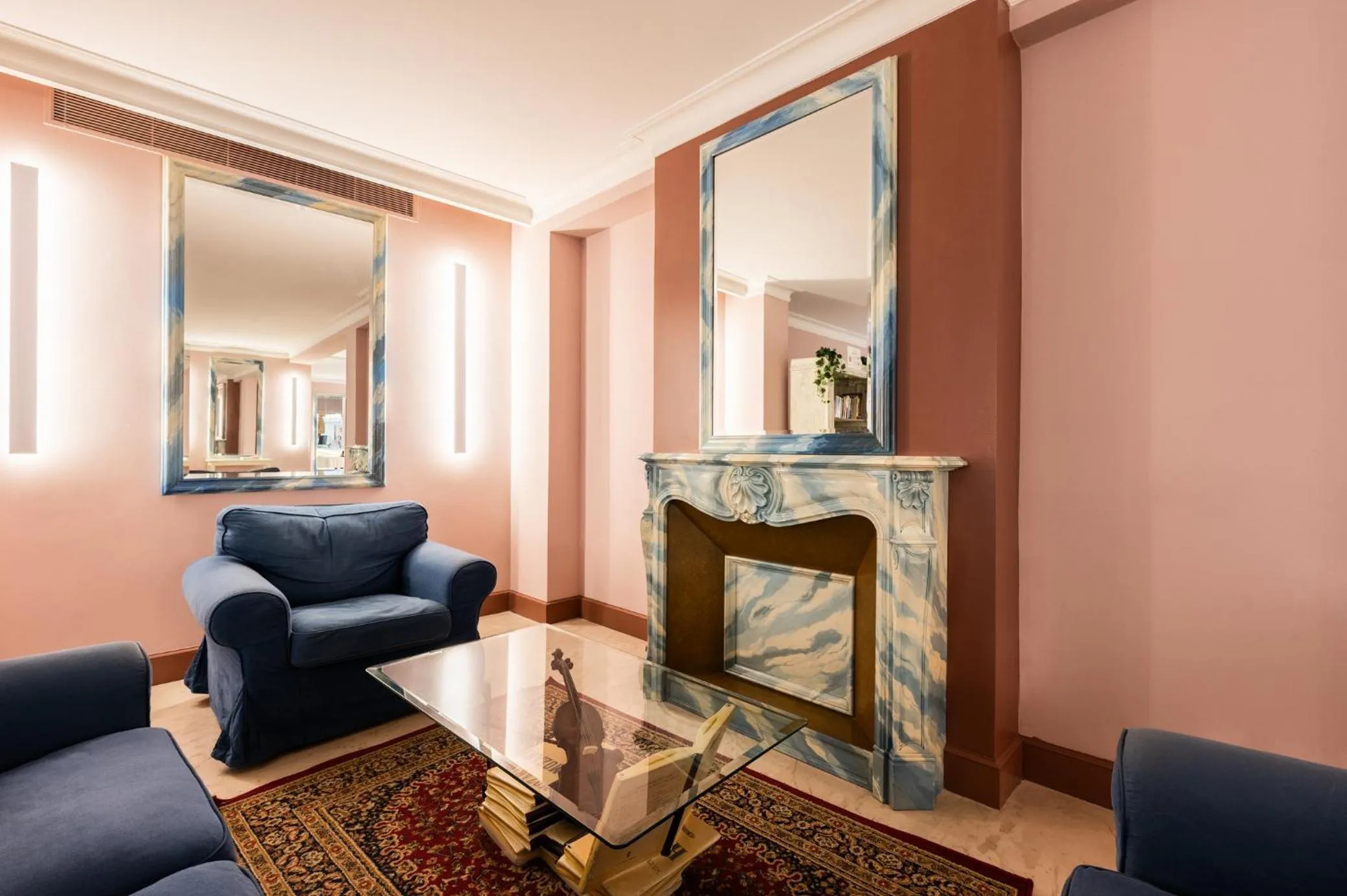 Lobby or reception in Hotel Diana