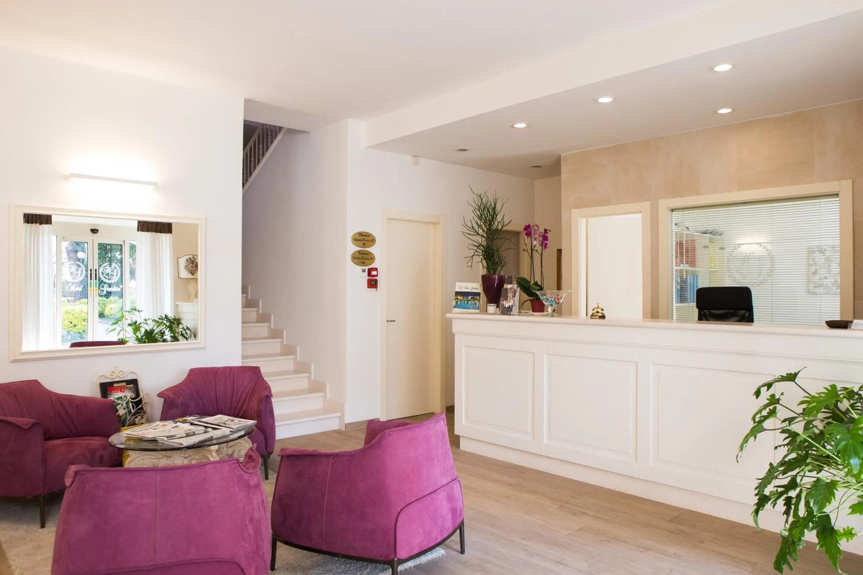 Lobby or reception in Hotel Giardino Suites&Spa
