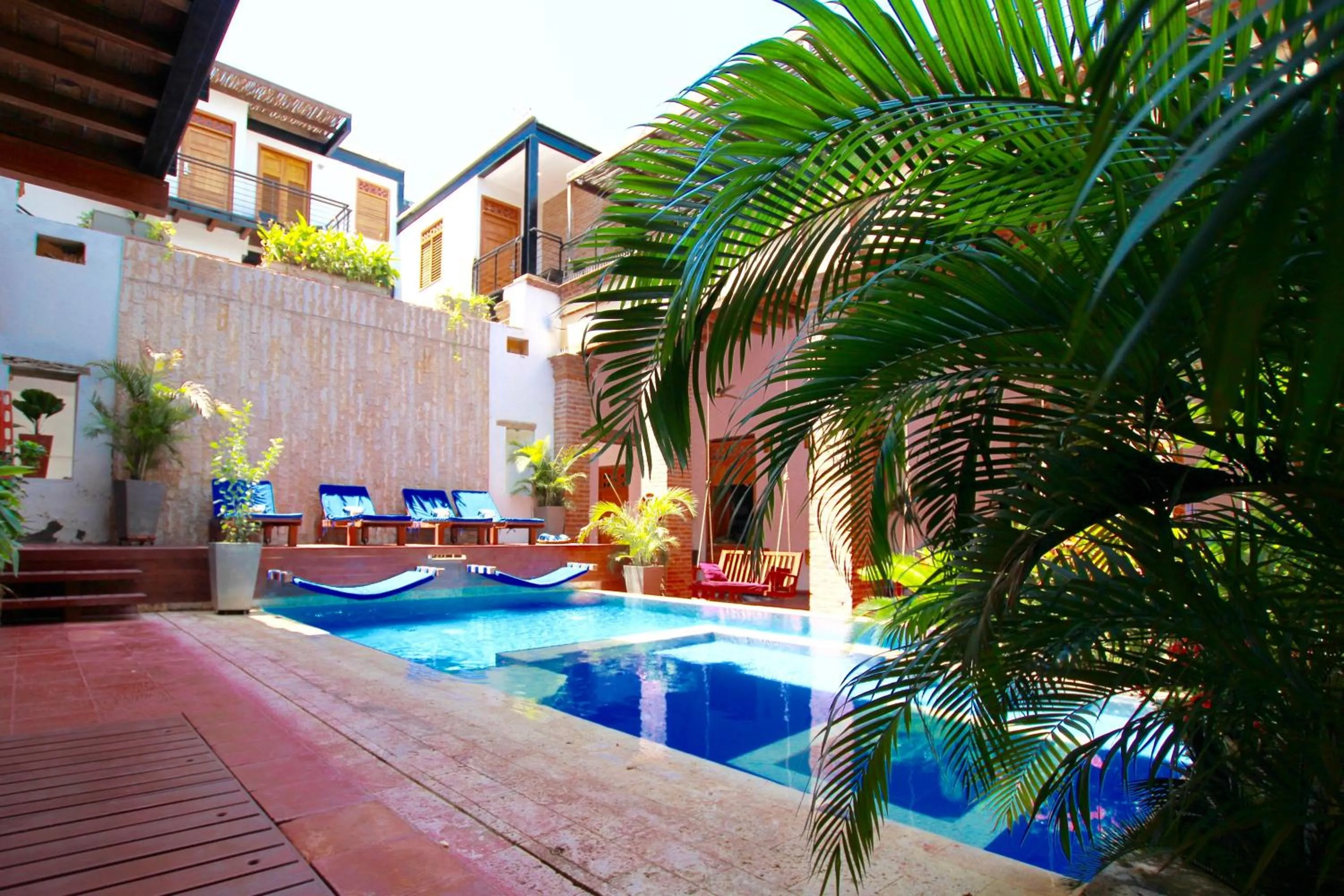 Garden in Hotel Boutique Casa Carolina