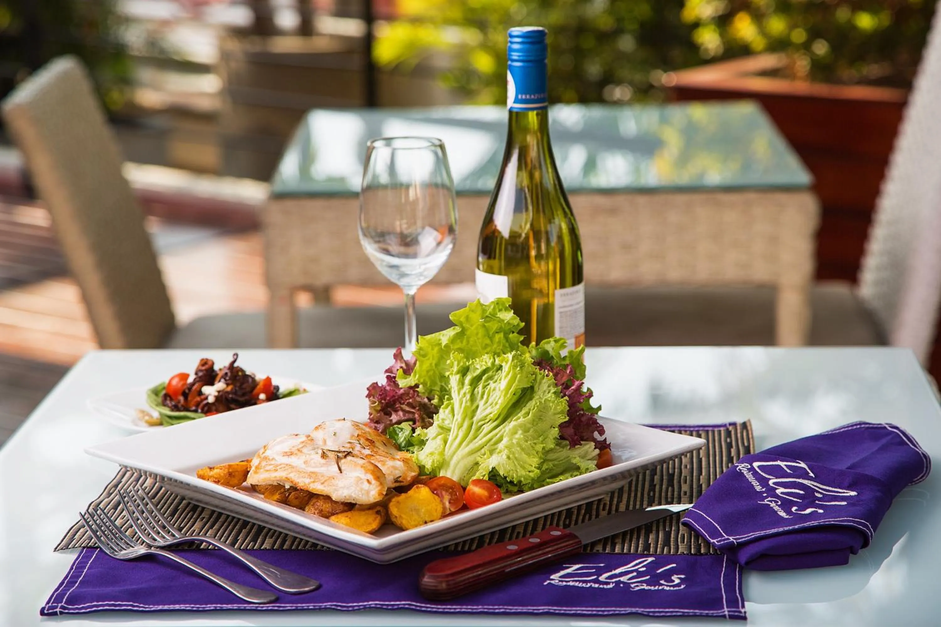 Restaurant/places to eat in Hotel Boutique Casa Carolina