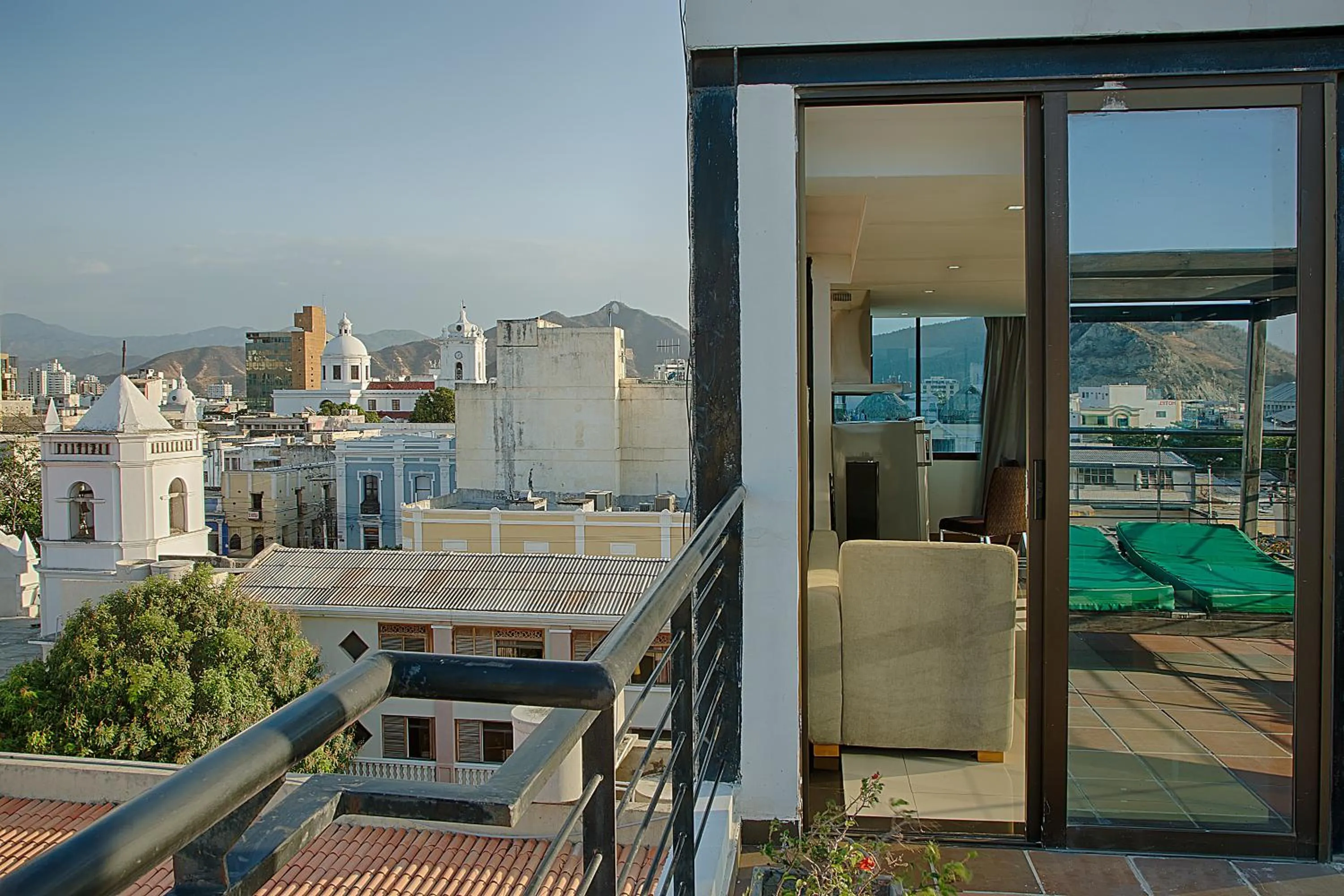 Balcony/Terrace in Hotel Boutique Casa Carolina