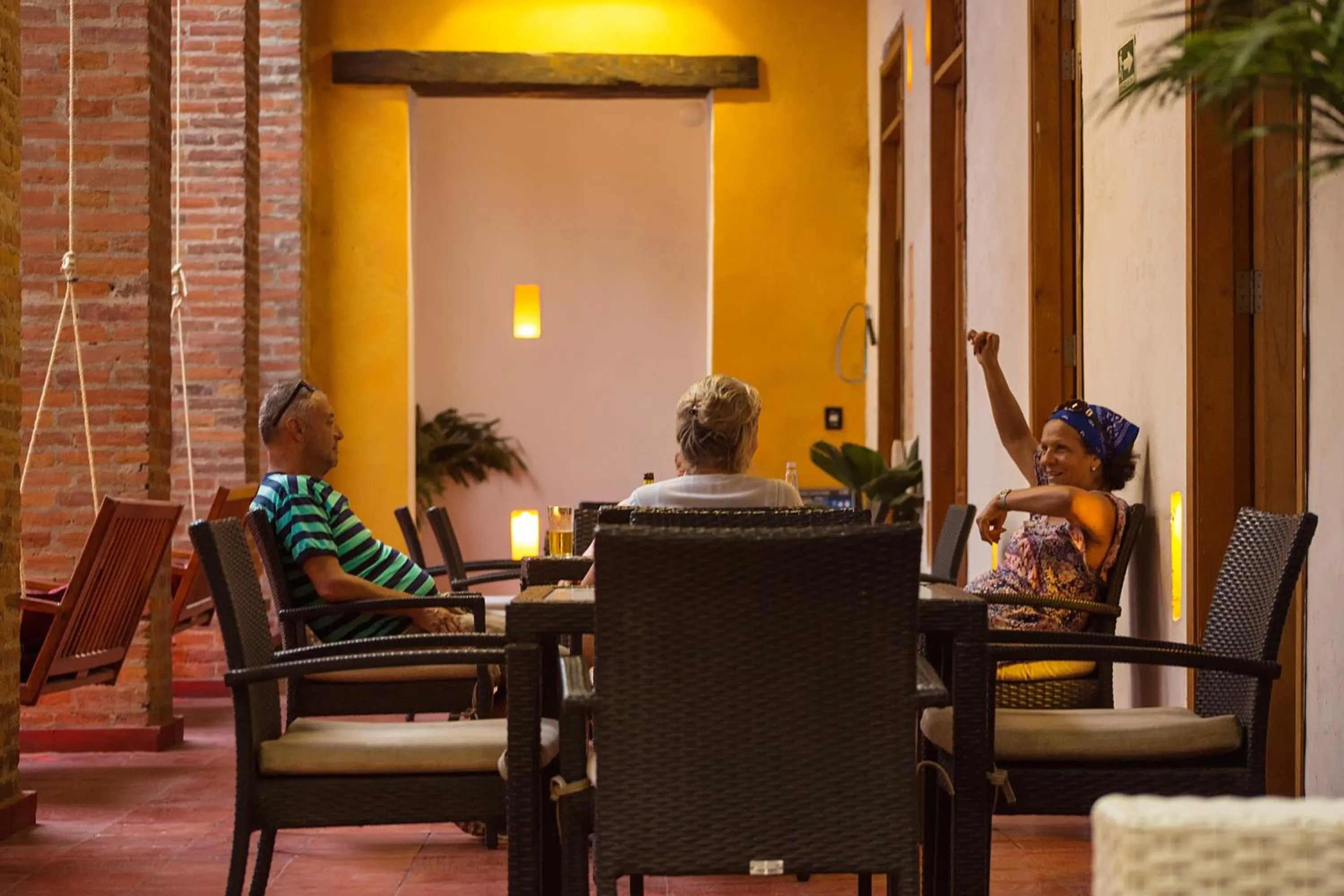 Restaurant/places to eat in Hotel Boutique Casa Carolina