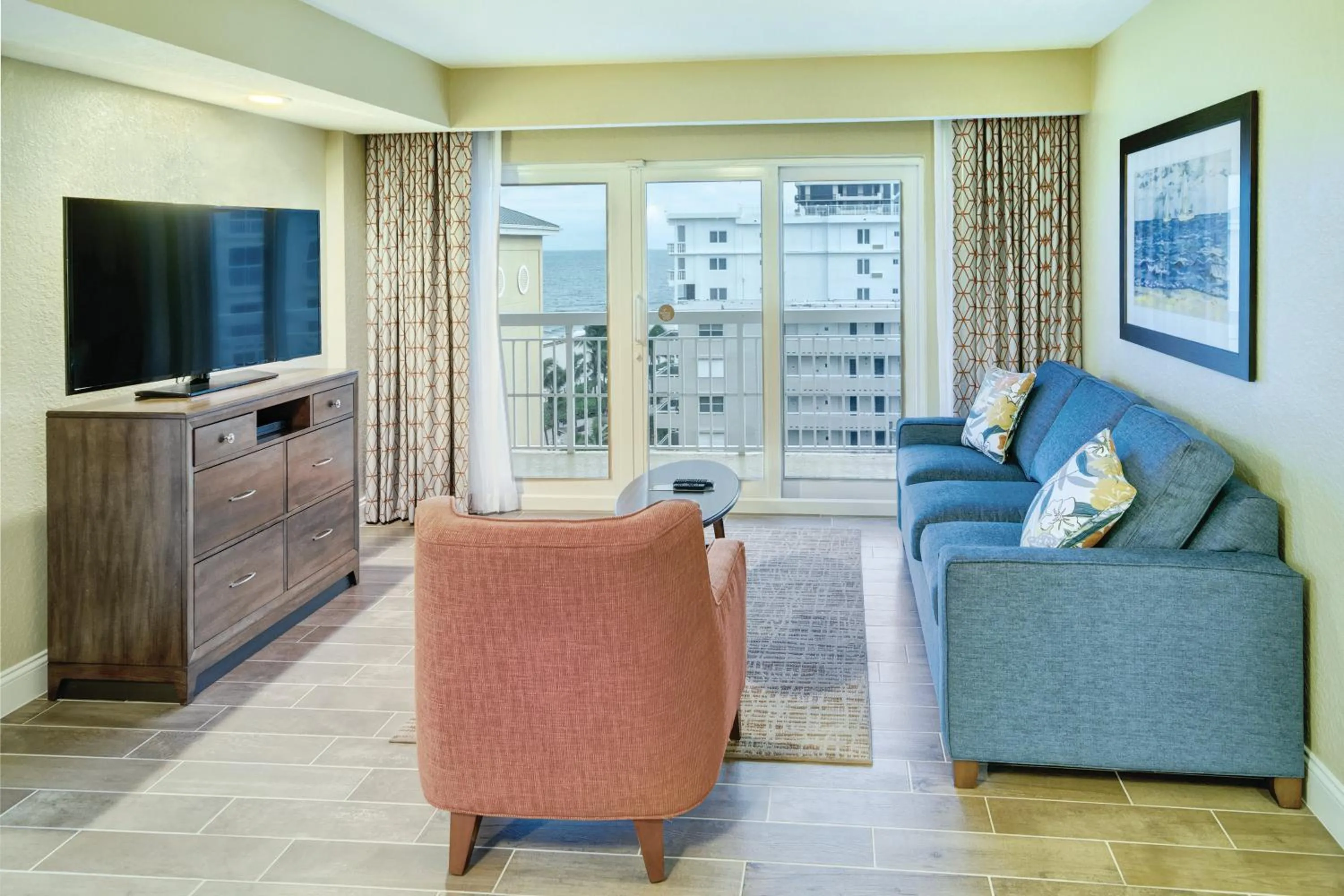 Living room in Club Wyndham Royal Vista