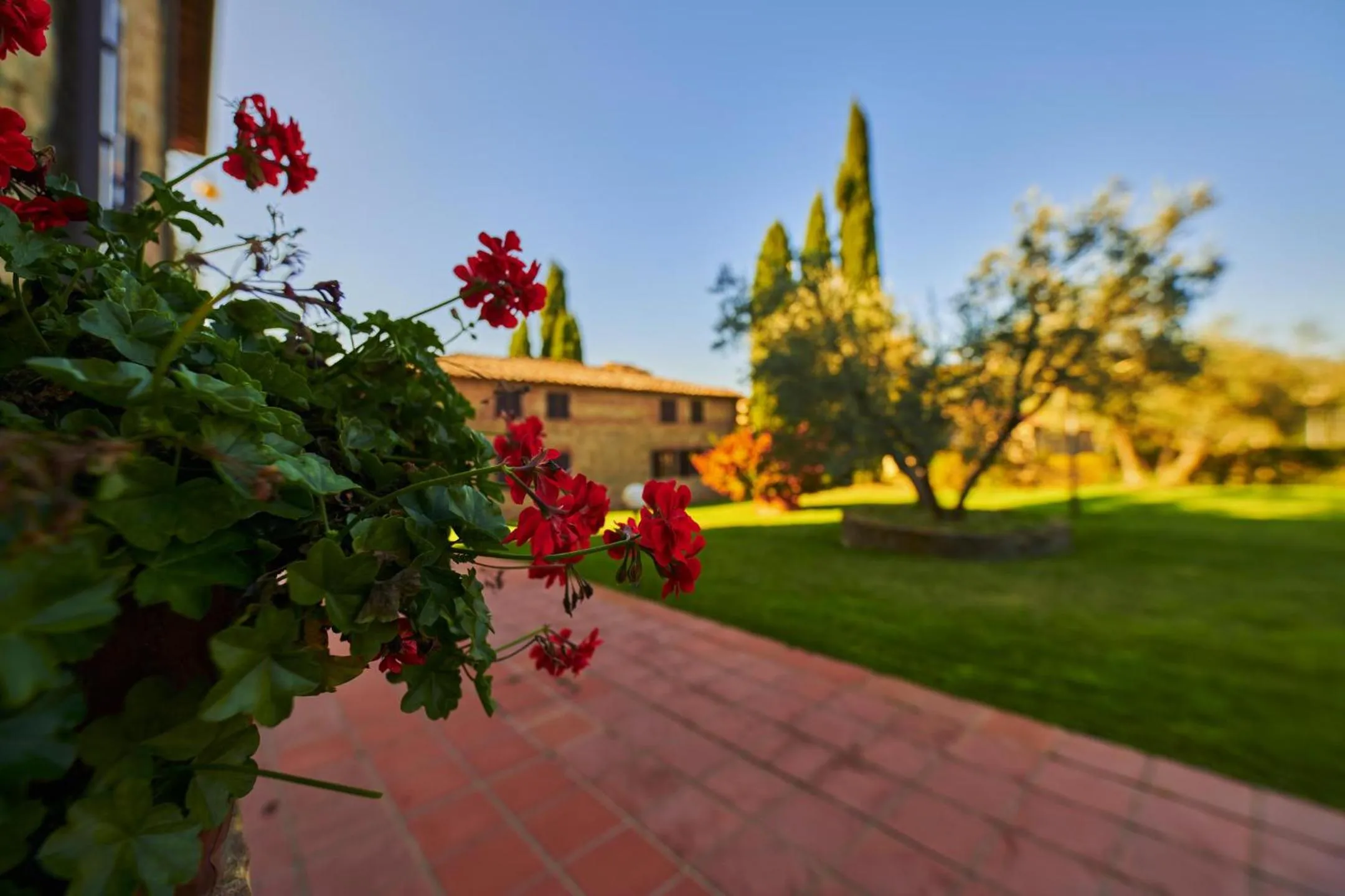 Garden view in Villa Curina Resort