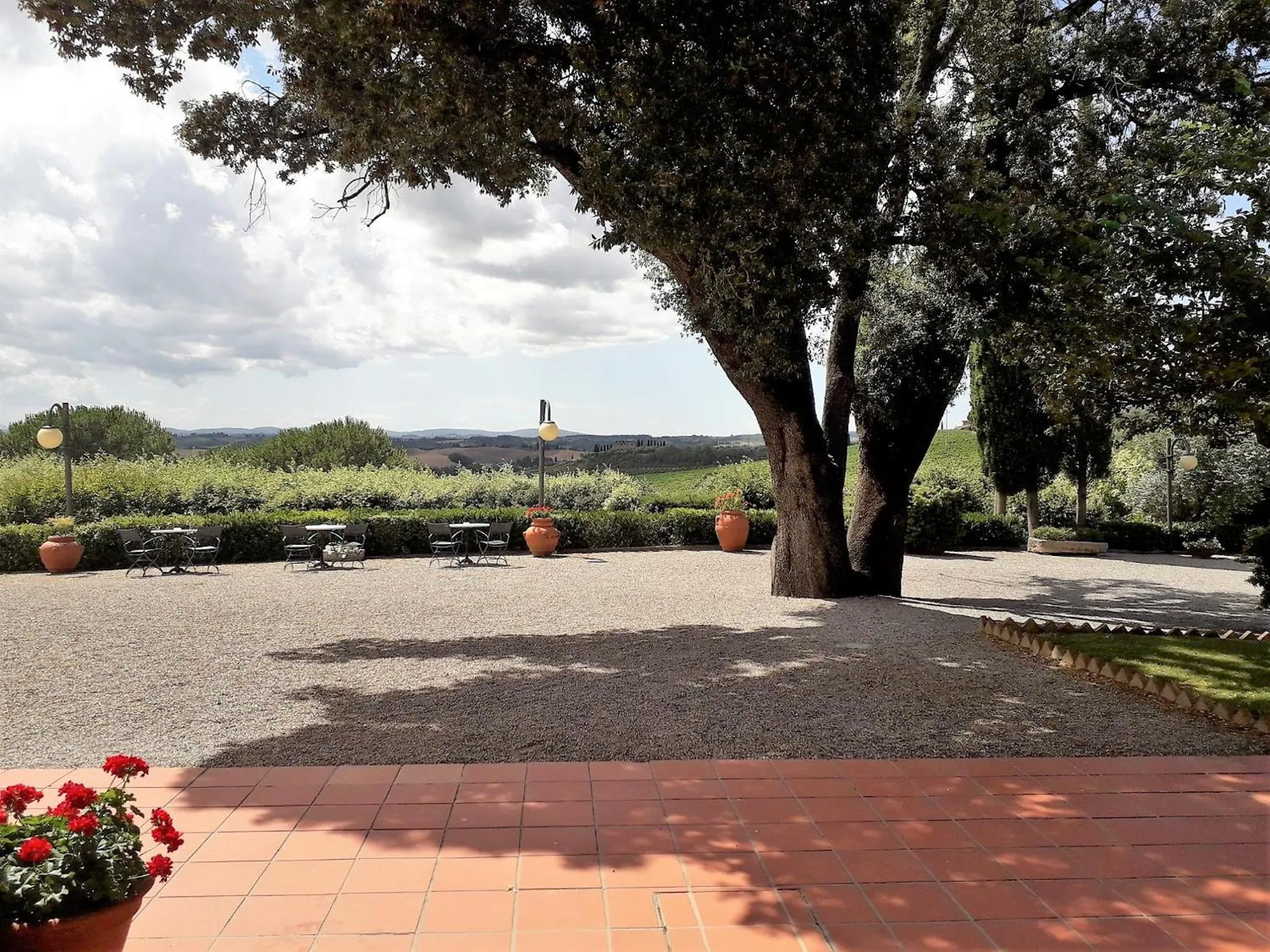 Garden in Villa Curina Resort