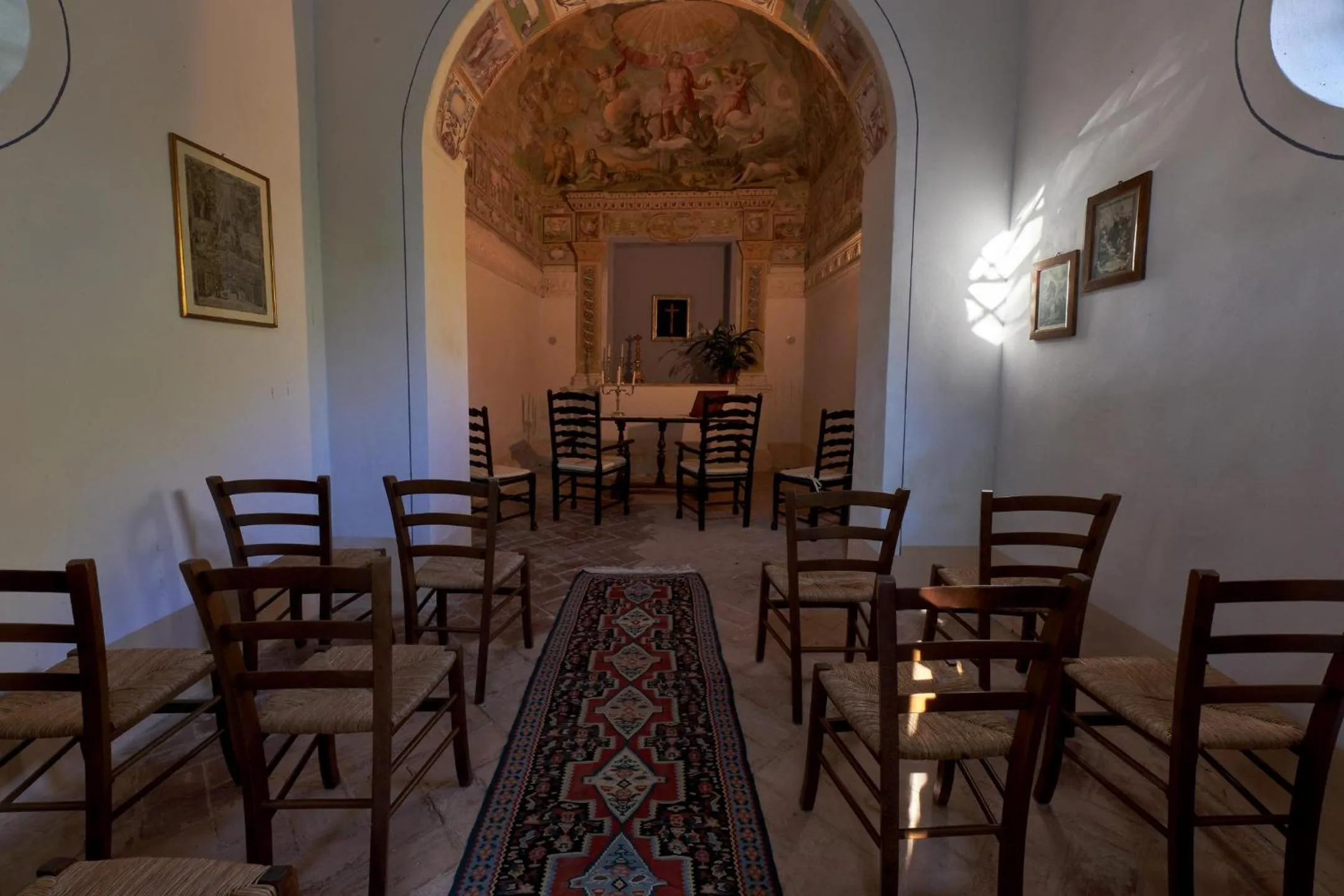 Decorative detail in Villa Curina Resort