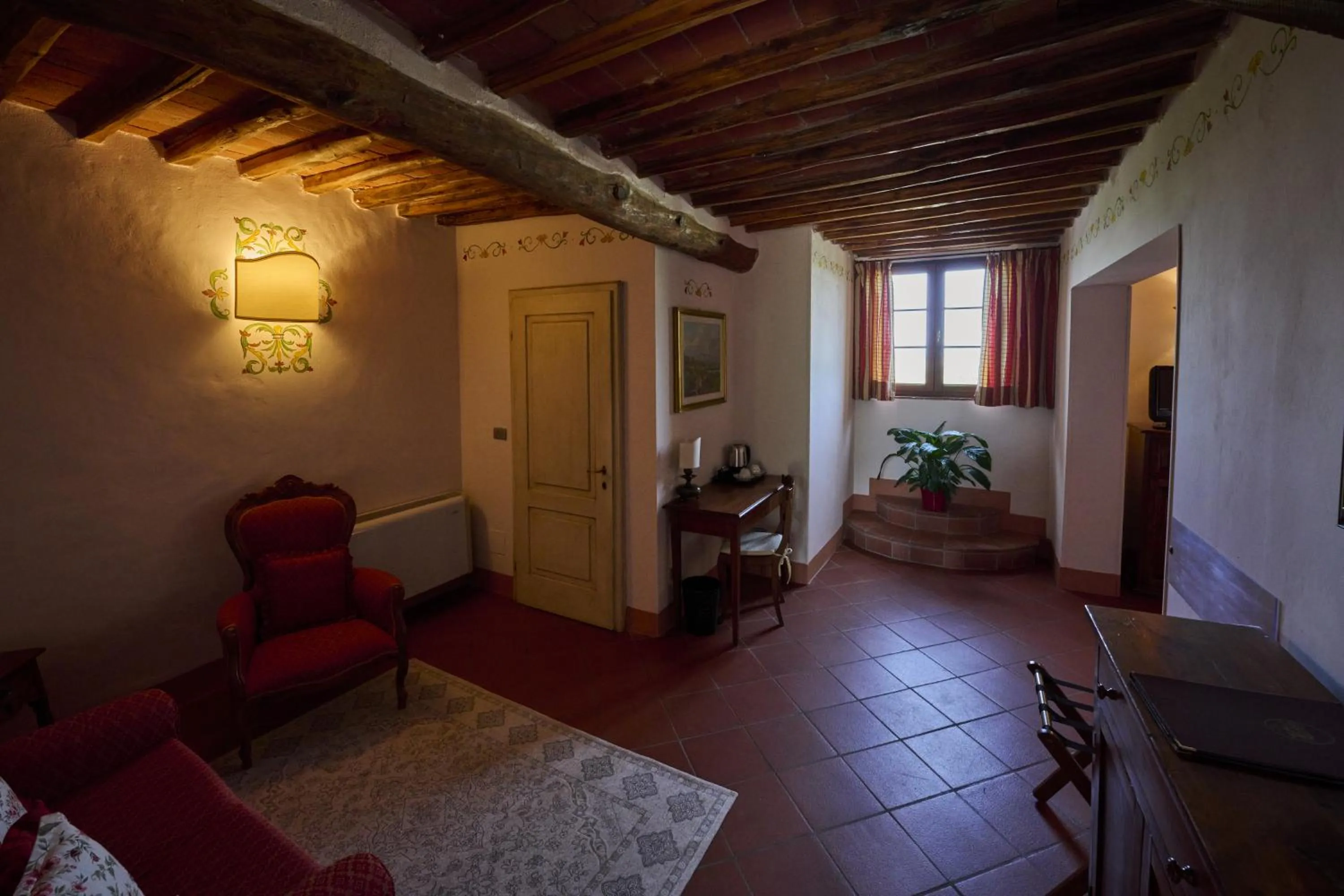 Living room in Villa Curina Resort