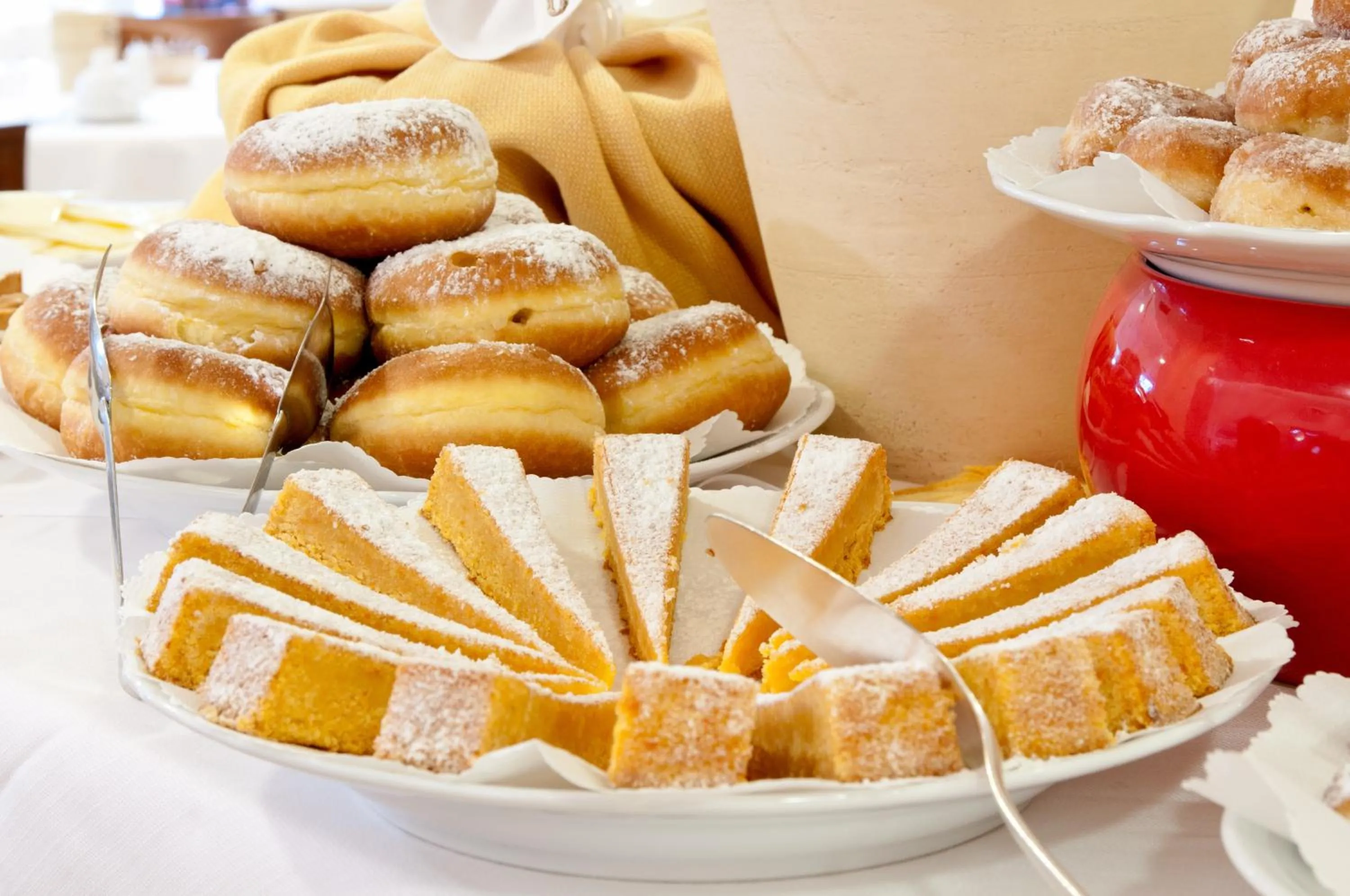 Food and drinks in Versilia Palace Hotel