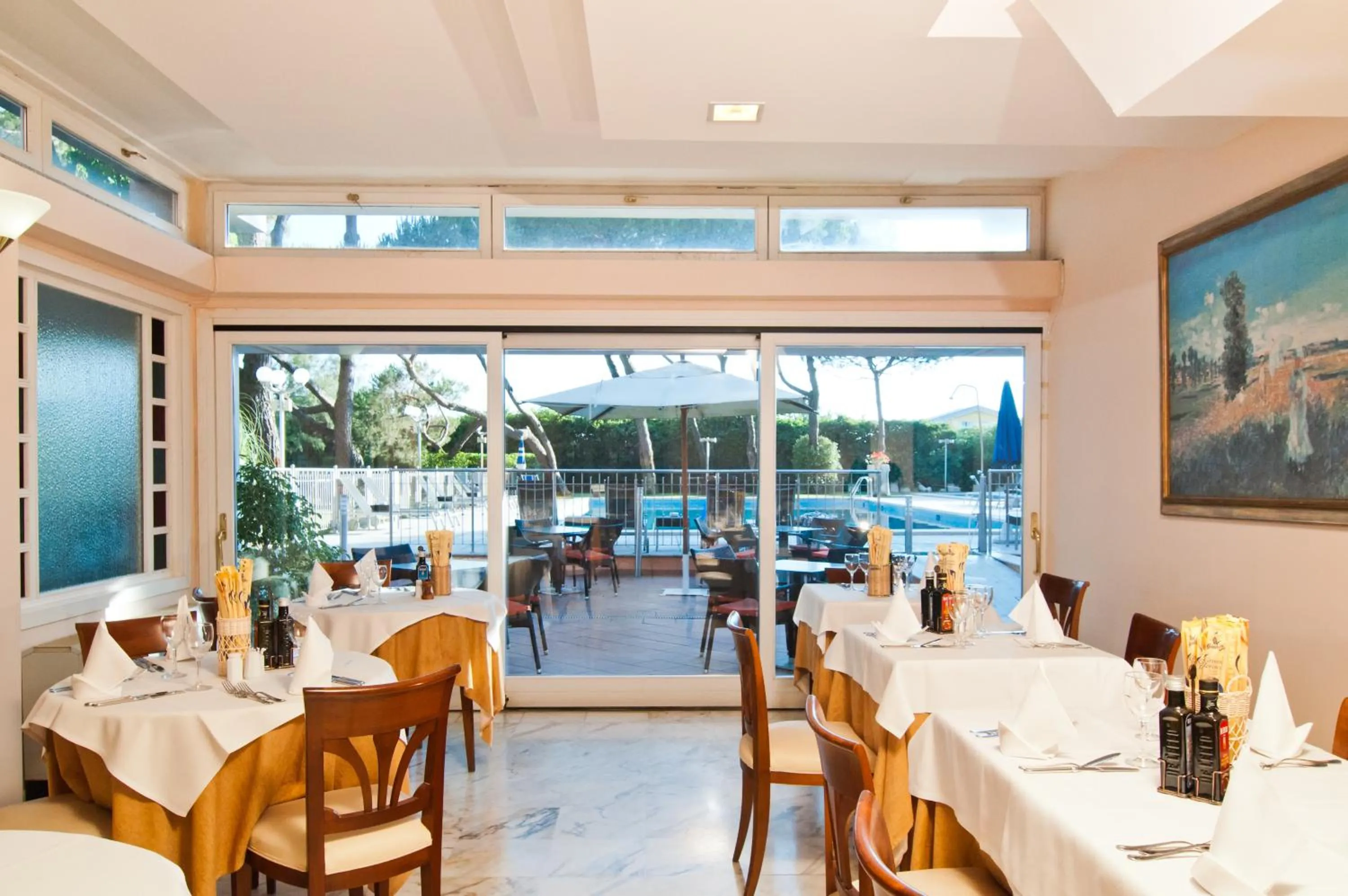 Restaurant/places to eat in Versilia Palace Hotel
