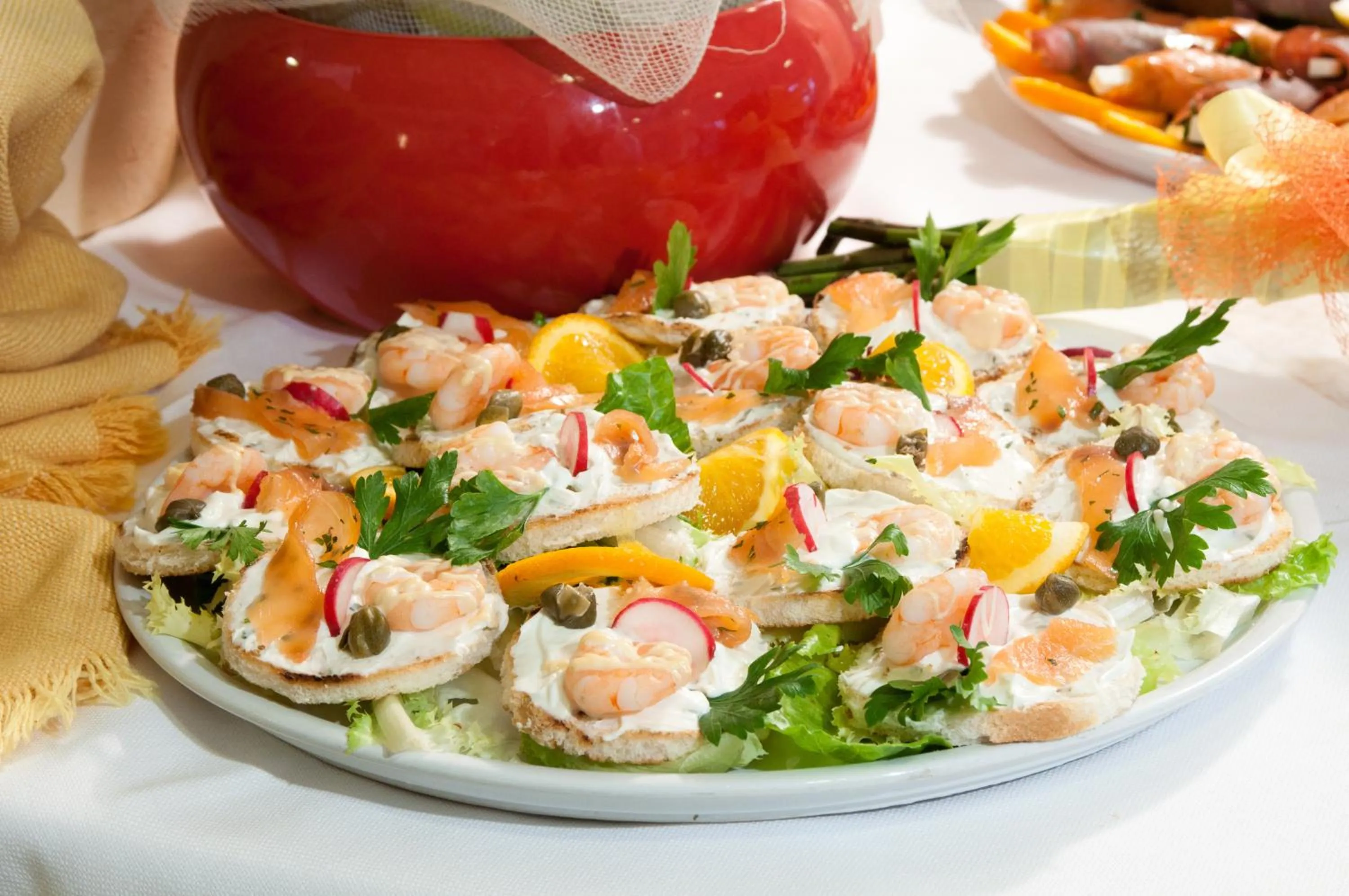 Food and drinks in Versilia Palace Hotel