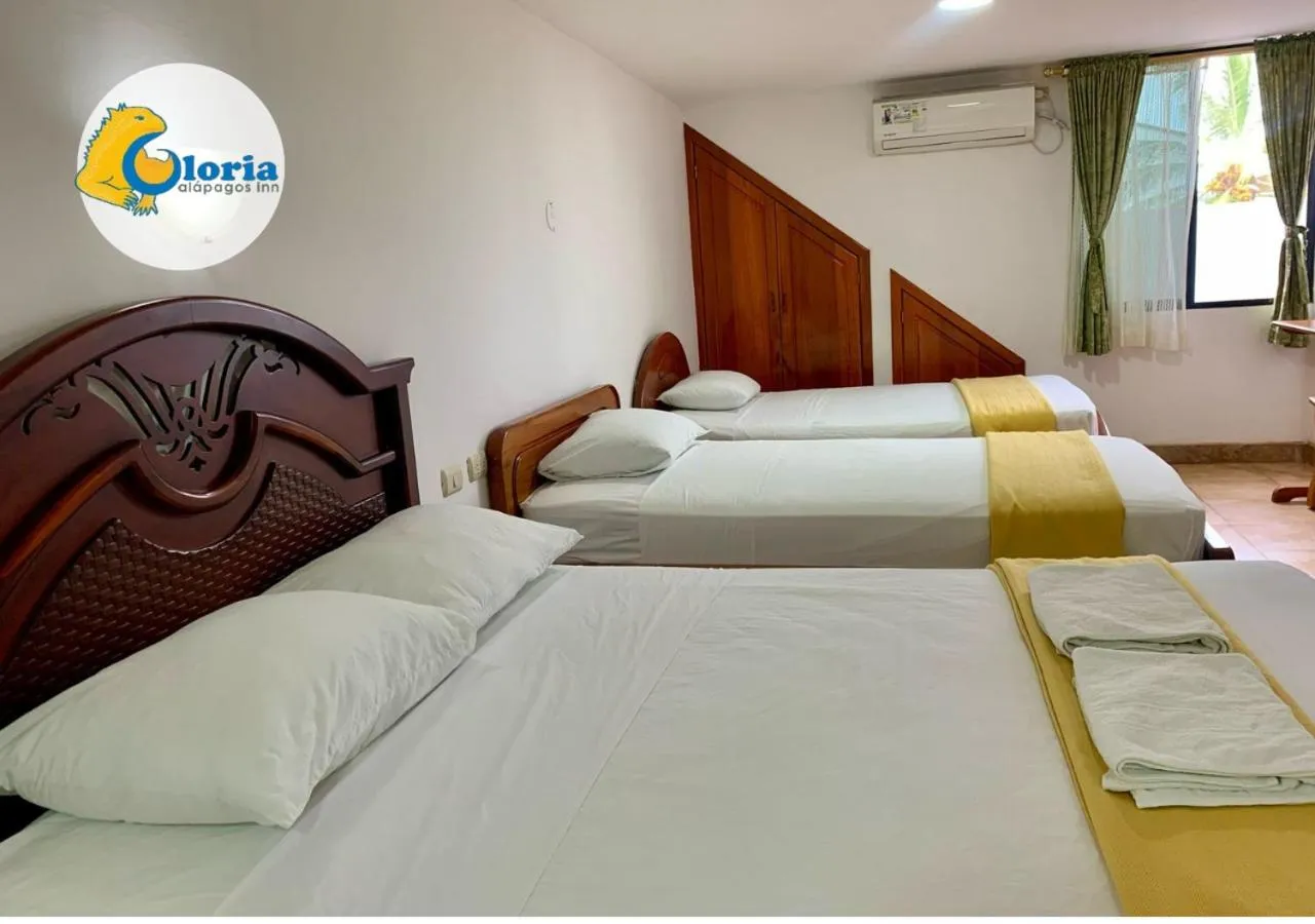 Bedroom, Bed in Gloria - Galápagos Inn