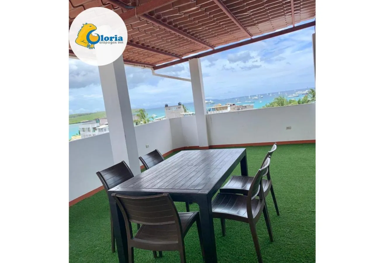 Balcony/Terrace in Gloria - Galápagos Inn